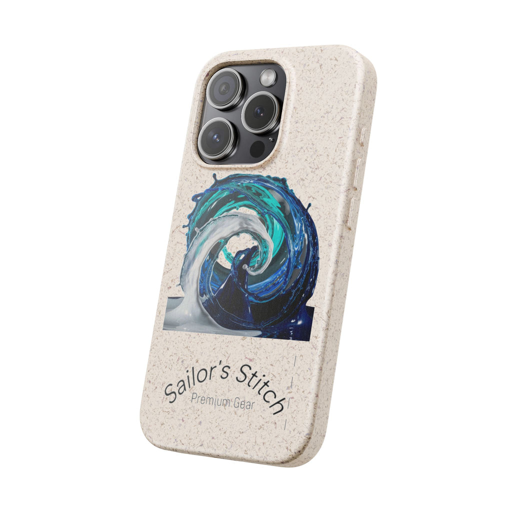 Eco-Friendly Sailboat iPhone or Samsung Phone Case | Biodegradable Case, Ocean Gift, Sustainable Accessories, Nature-Inspired Phone Cover