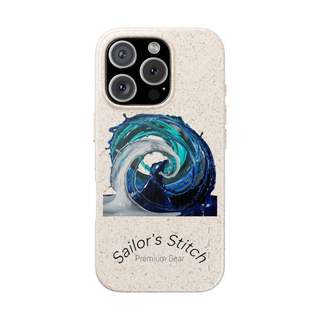 Eco-Friendly Sailboat iPhone or Samsung Phone Case | Biodegradable Case, Ocean Gift, Sustainable Accessories, Nature-Inspired Phone Cover