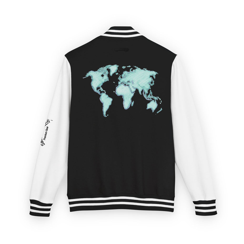 Sailors Stitch World Unisex Heavyweight Letterman Jacket Retro Vibes, Ideal for College, Sports Events, Casual Outings, and Gift outerwear