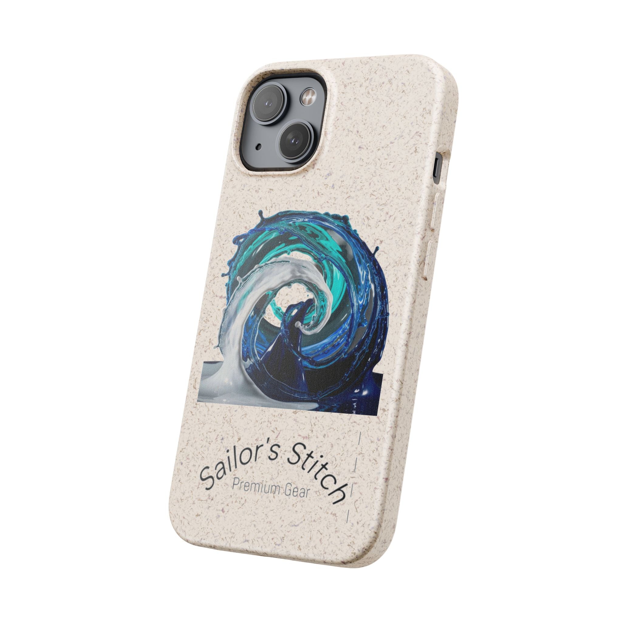 Eco-Friendly Sailboat iPhone or Samsung Phone Case | Biodegradable Case, Ocean Gift, Sustainable Accessories, Nature-Inspired Phone Cover