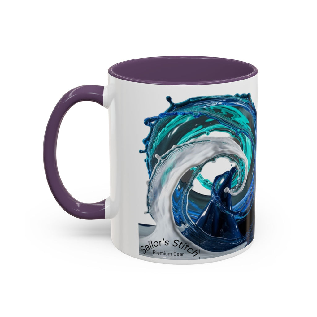 Sailing Mug, Nautical Coffee Cup, Ocean Lover Gift, Sailboat Tea Mug, Maritime Kitchen Accessories, Sailor Mugs, Beach Theme Cup