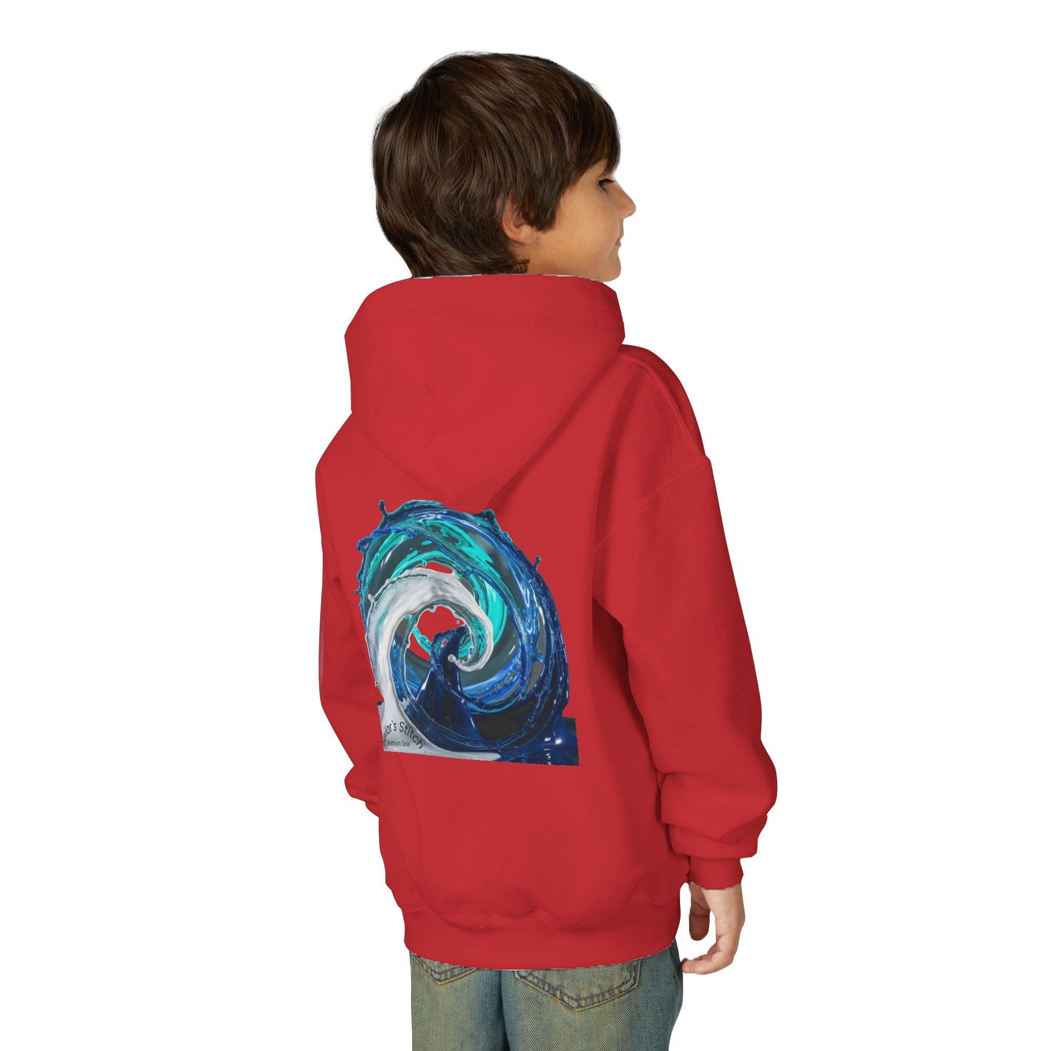 Sailing Wave Heavy Blend Hoodie - Nautical Sweatshirt for Ocean Lovers, Sailors, Sea Enthusiasts - Boat Adventure Jumper, Maritime Pullover, Nautical apparel