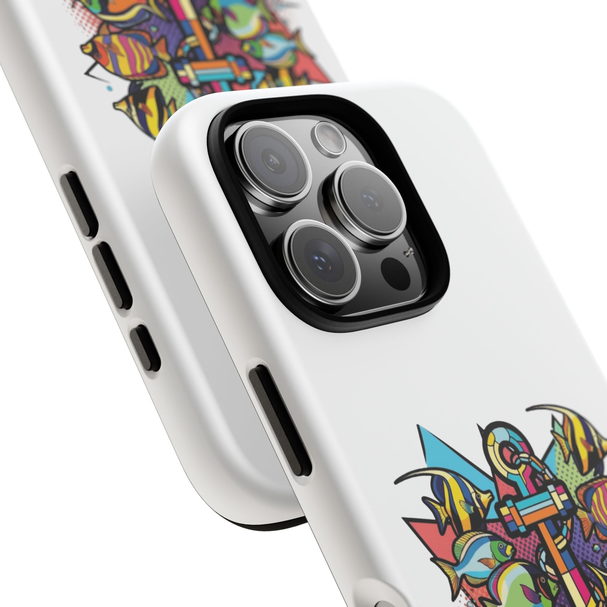 Pop Art Anchor Sailors Stitch Tough Phone Case - customisable crew name