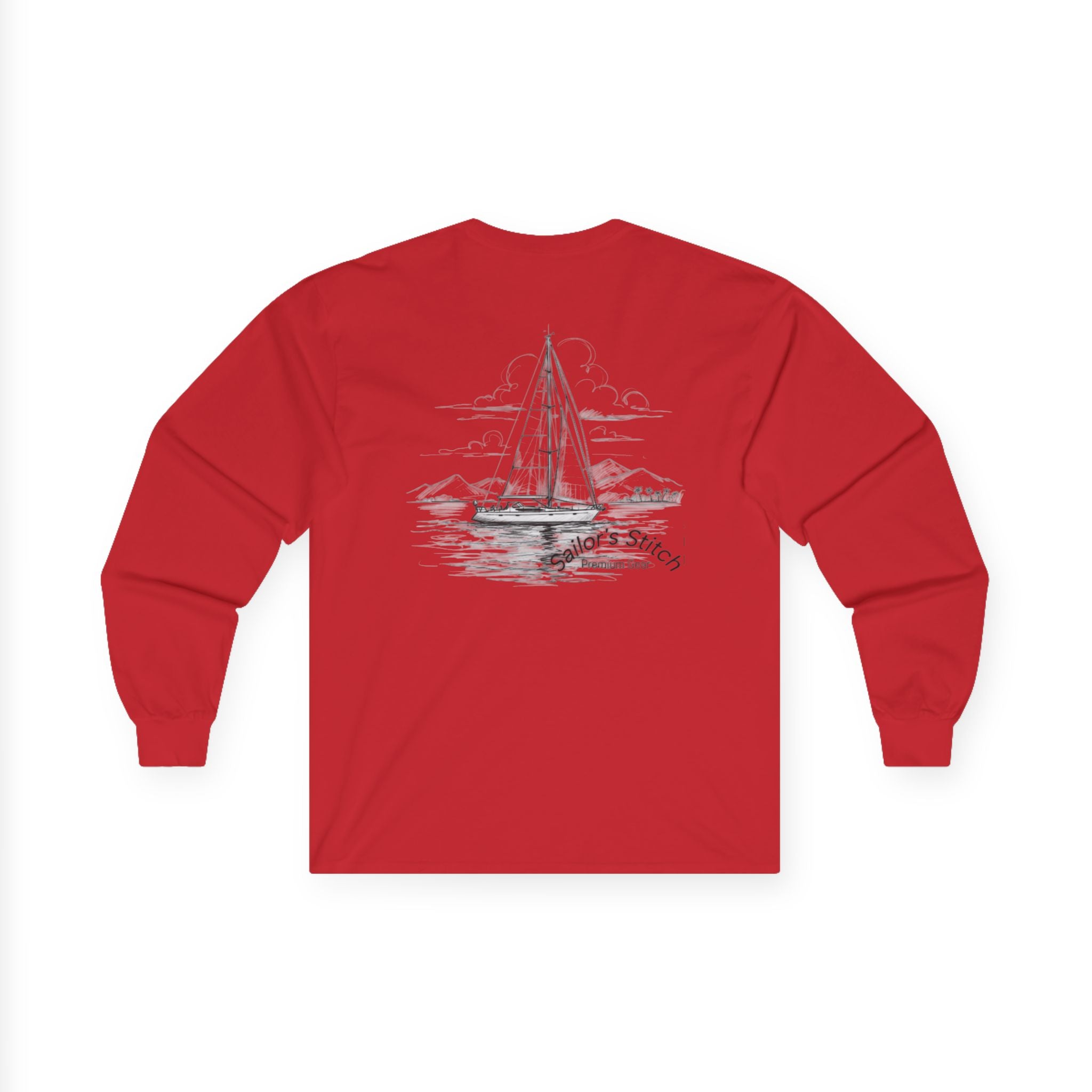 Yacht Sailing Sweatshirt - Personalisable Crew Neck Pullover, Nautical Gift, Ocean Lover Jumper, Customizable Boat Apparel, Sailor Layer, Nautical Gift