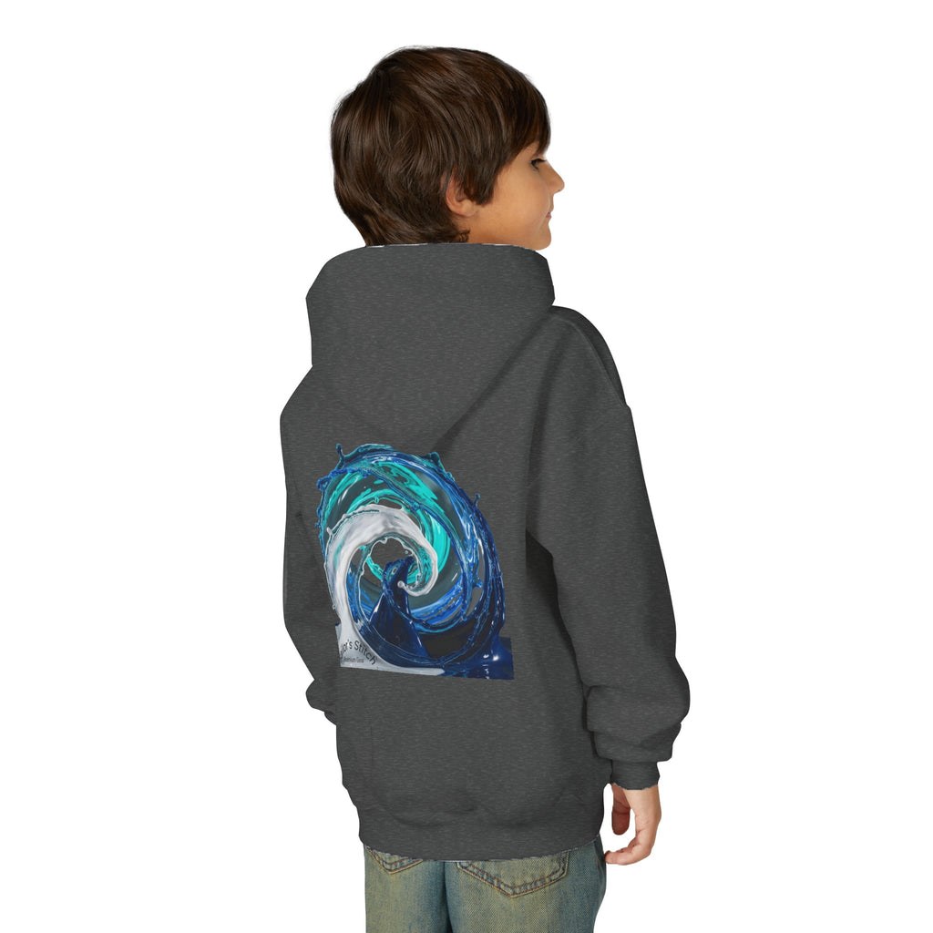 Sailing Wave Heavy Blend Hoodie - Nautical Sweatshirt for Ocean Lovers, Sailors, Sea Enthusiasts - Boat Adventure Jumper, Maritime Pullover, Nautical apparel