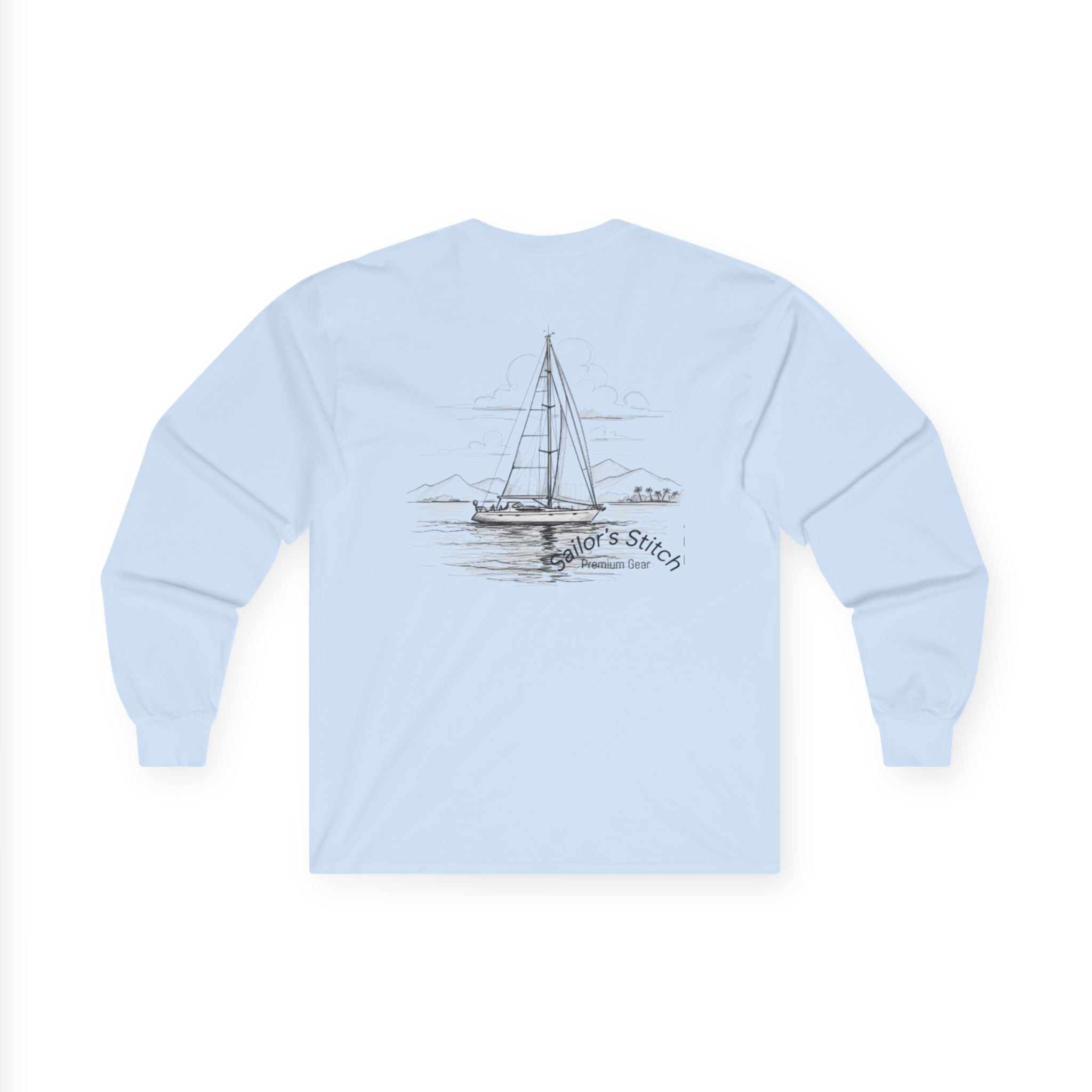 Yacht Sailing Sweatshirt - Personalisable Crew Neck Pullover, Nautical Gift, Ocean Lover Jumper, Customizable Boat Apparel, Sailor Layer, Nautical Gift
