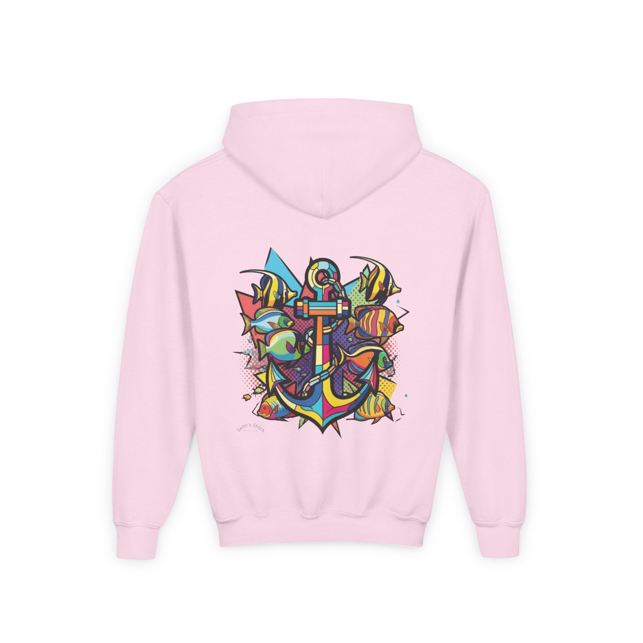 Copy of Youth Sailing Yacht, Double-sided print Sailing Heavy Blend Hoodie - Nautical Sweatshirt for Ocean Lovers, Sailors, Sea Enthusiasts - Boat Adventure Jumper, Maritime Pullover,