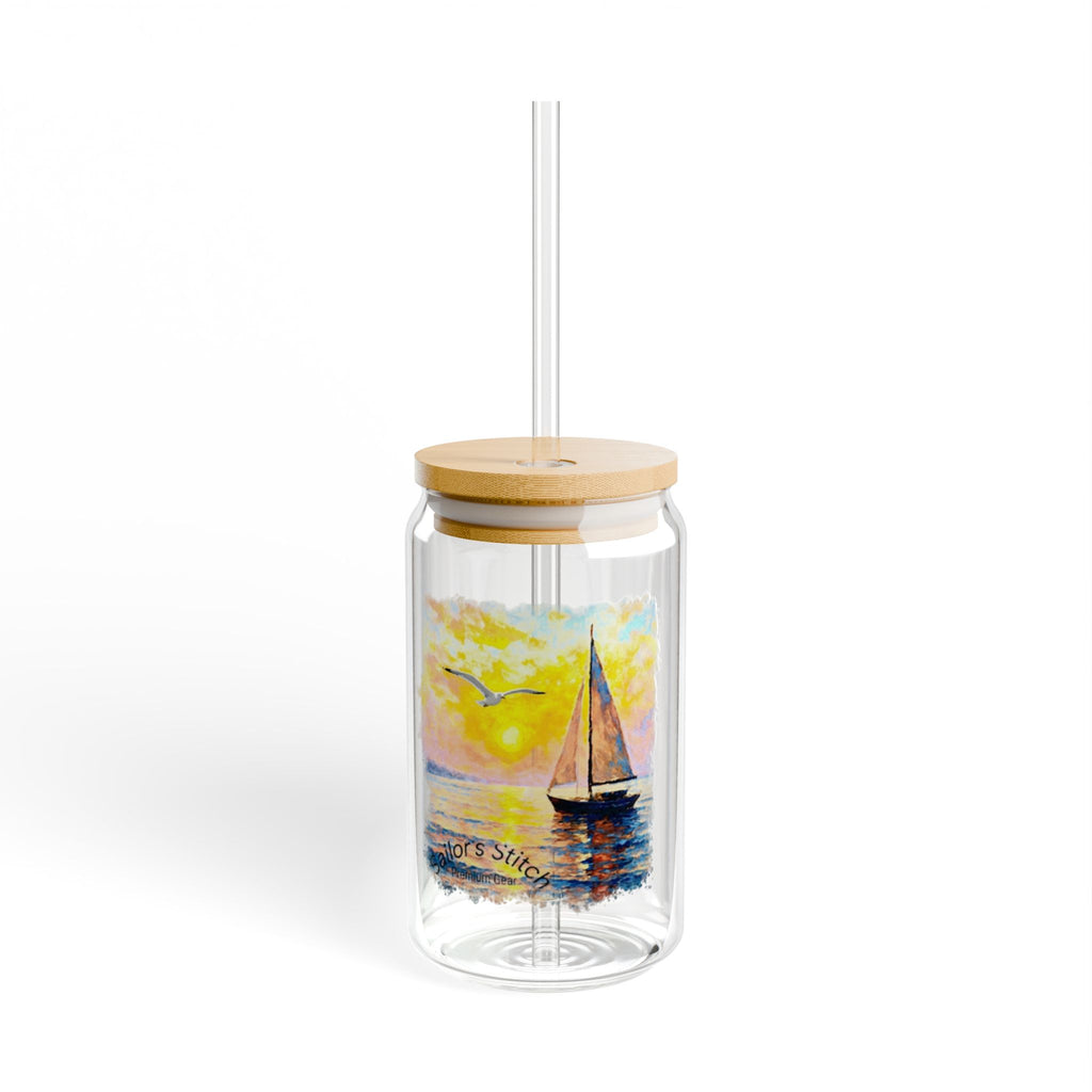 Sailor’s Sipping Glass, Nautical Coastal Decor, Ocean Lover Tumbler, Beach House Gift, Summer Yacht Party Cup, Boating Enthusiast Drinkware, Galley accessories