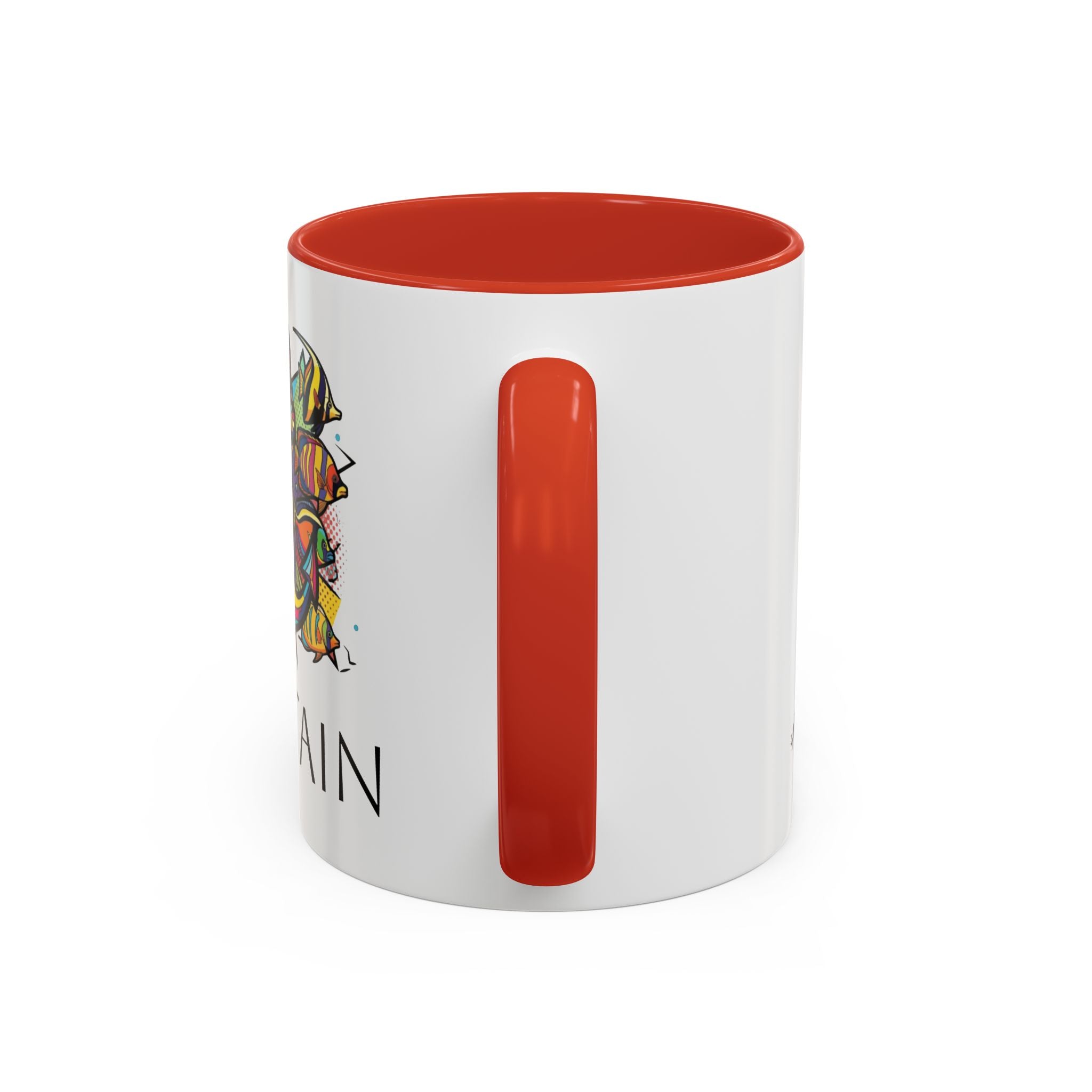 Sailors Pop Art Anchor Captain Mug, Nautical Coffee Cup, Sea Lover Gift, Ship Captain Tea Mug, Coastal Decor Galley Accessories