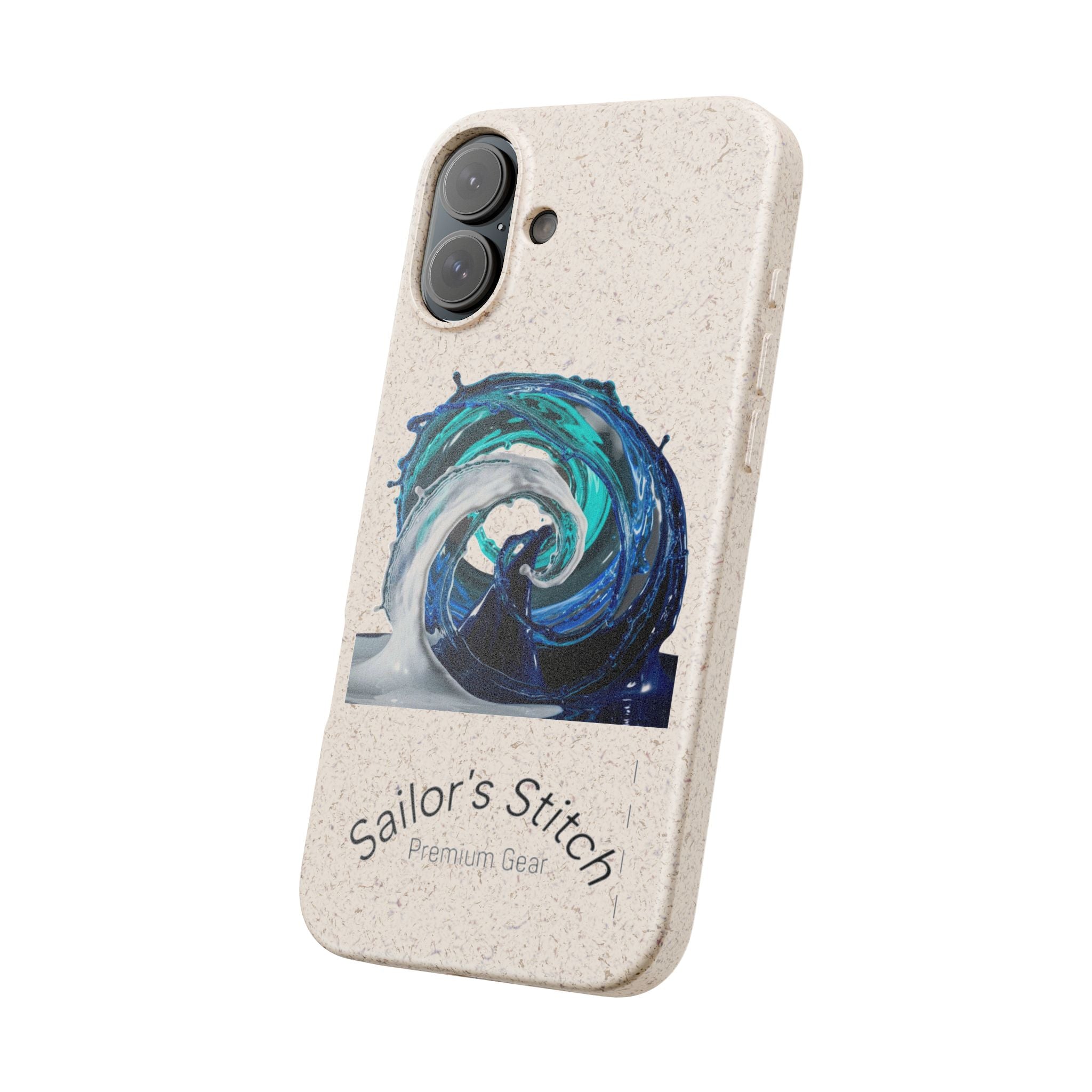 Eco-Friendly Sailboat iPhone or Samsung Phone Case | Biodegradable Case, Ocean Gift, Sustainable Accessories, Nature-Inspired Phone Cover