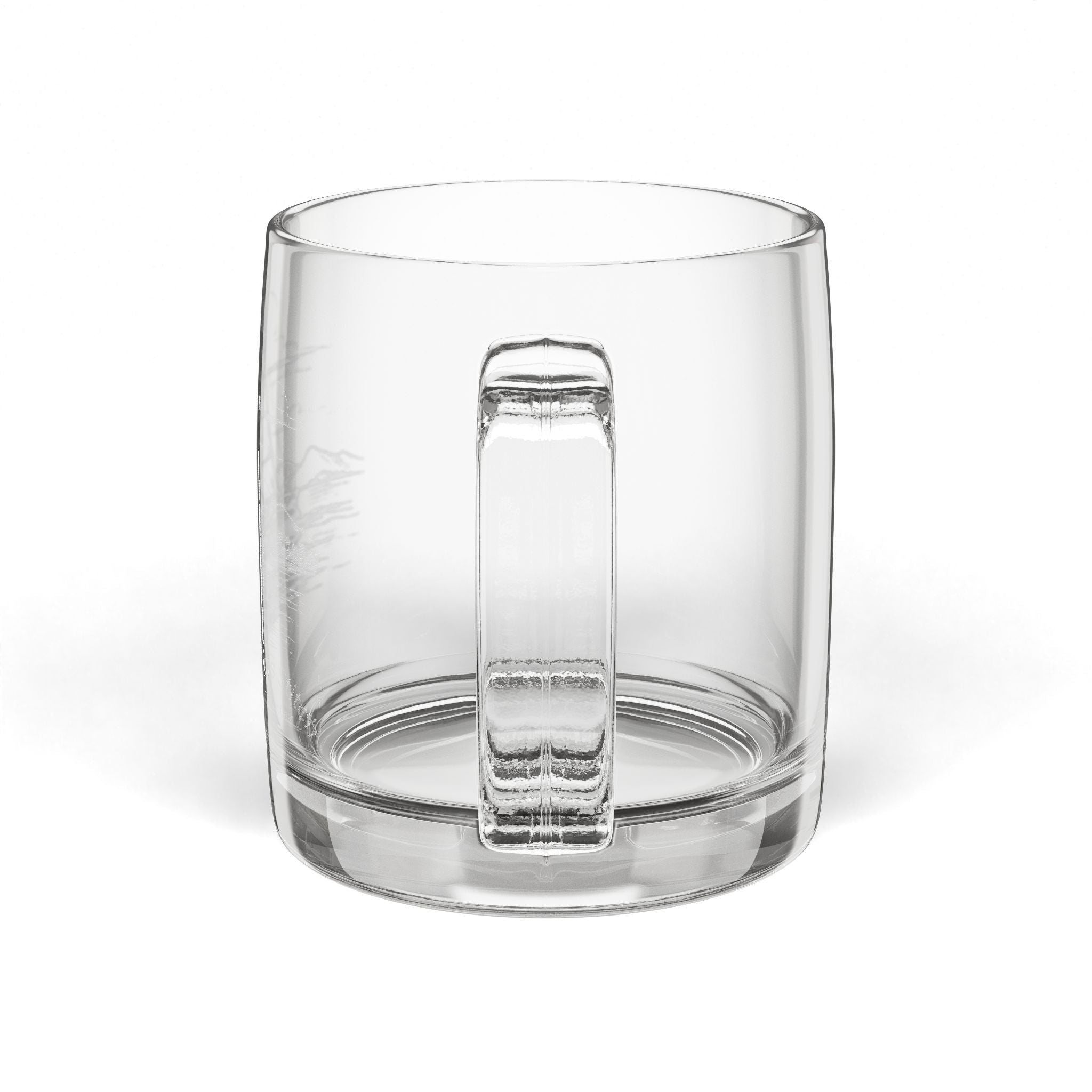 Engraved Glass Coffee Mug, Sailing Yacht Design, Customizable Nautical Gift, 12 or 25oz, Personalized Tea Cup, Sailboat Mug, Galley accessories