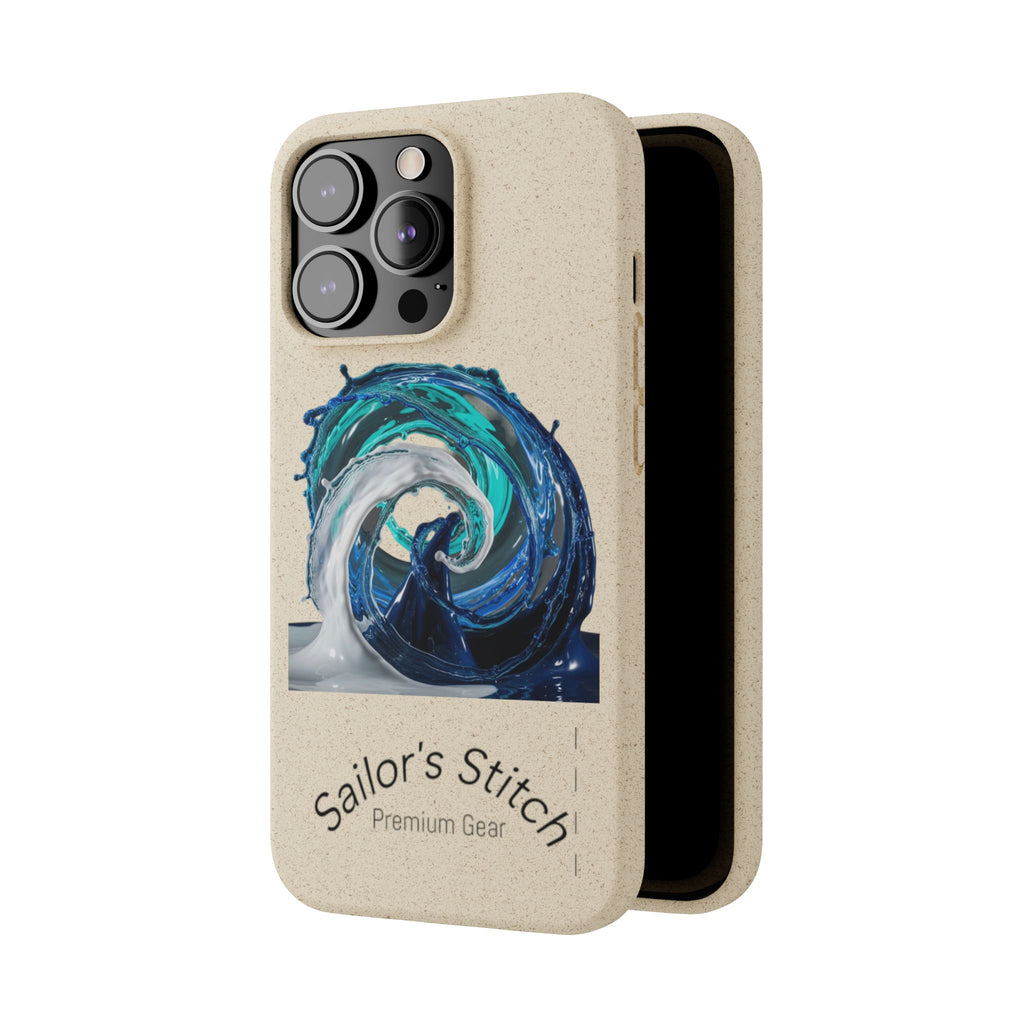 Eco-Friendly Sailboat iPhone or Samsung Phone Case | Biodegradable Case, Ocean Gift, Sustainable Accessories, Nature-Inspired Phone Cover