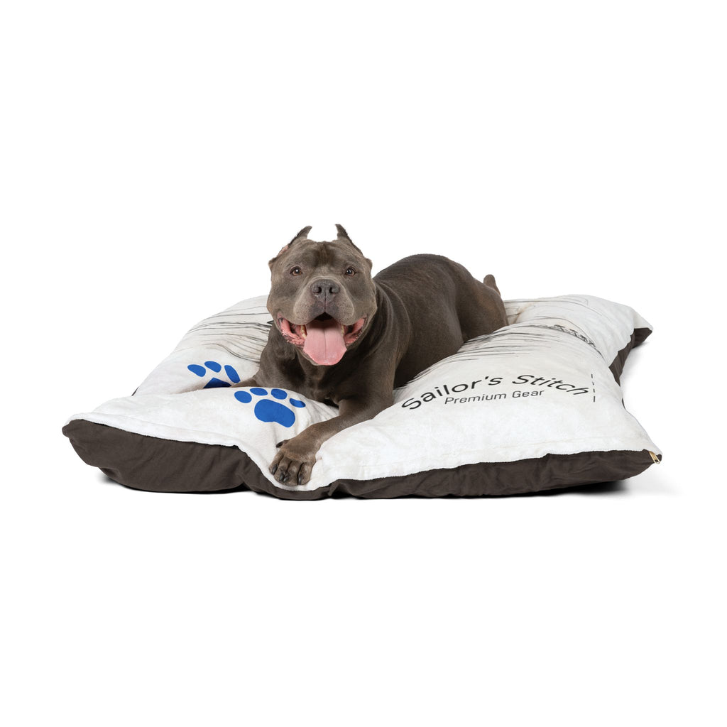 Sailing Pet Bed Nautical Dog Cat Pillow, Customisable option, Pet Furniture for Home, Marine Lovers, Gift for Animal Lovers, Pet Accessories