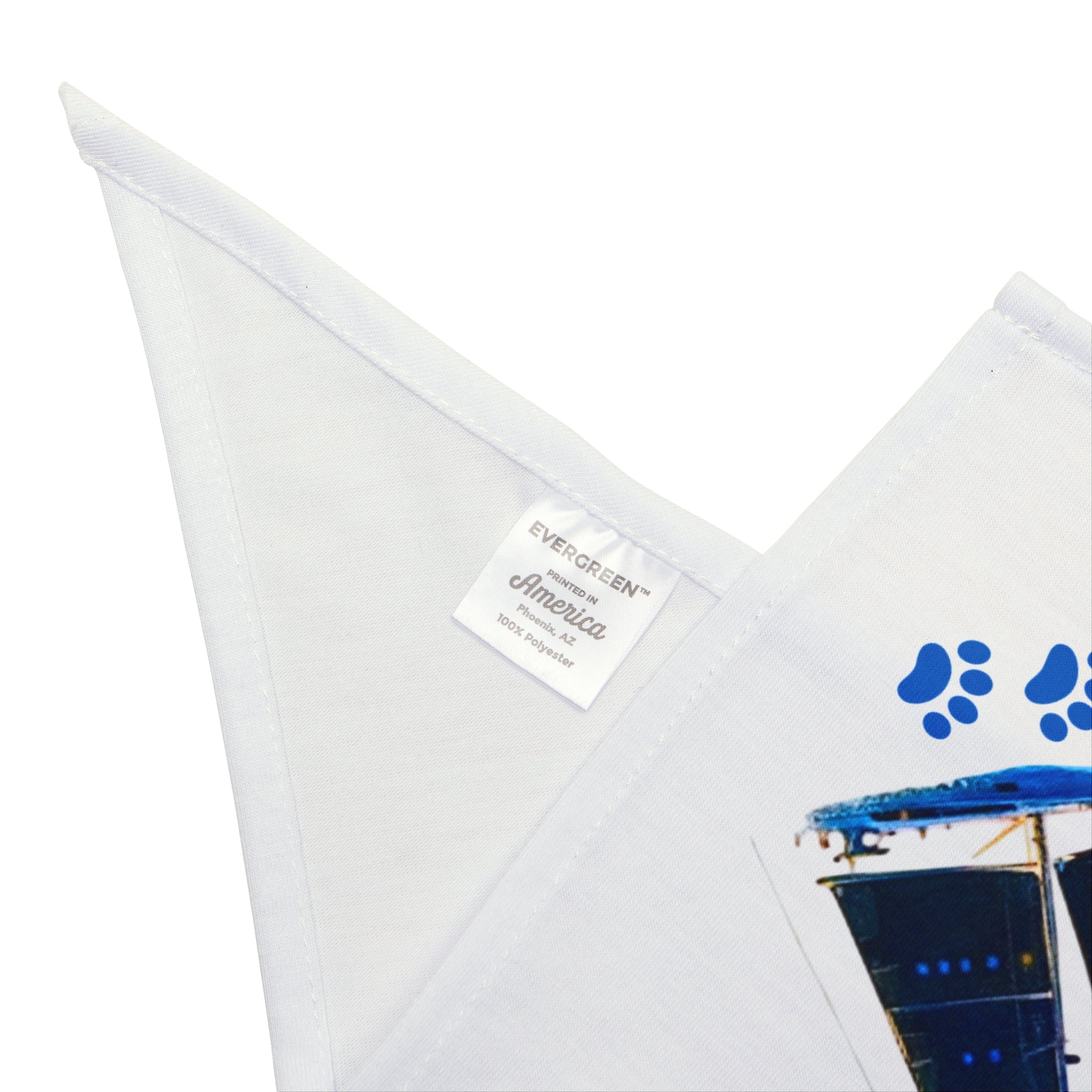 Pet Bandana yacht design, personalisable with pet name, Nautical Pet Accessories