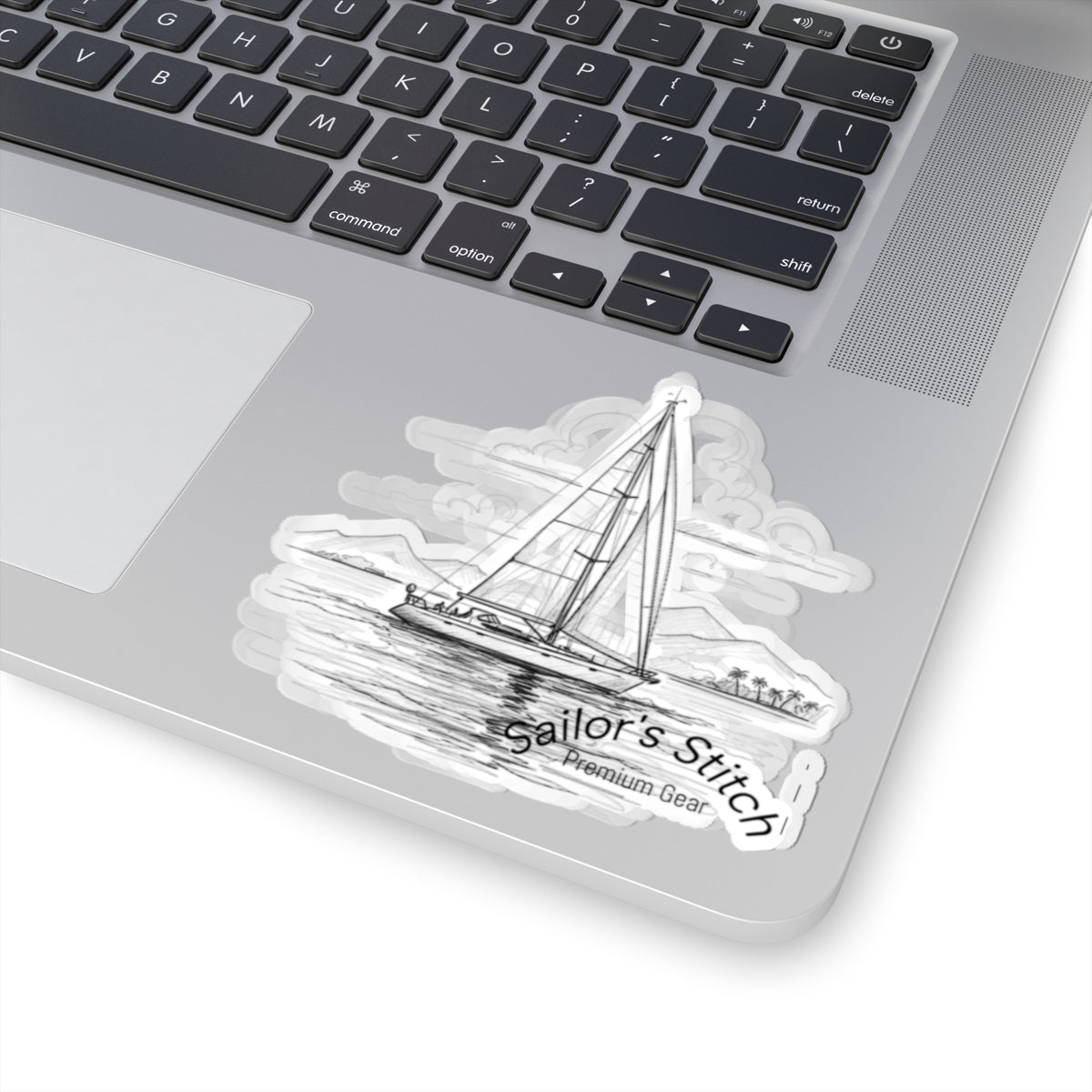 Sailors Stitch Kiss-Cut Stickers | Ocean Vibe Decor | Laptop Decals, Nautical Gifts, Watercolor Art, Boho Style Accessories