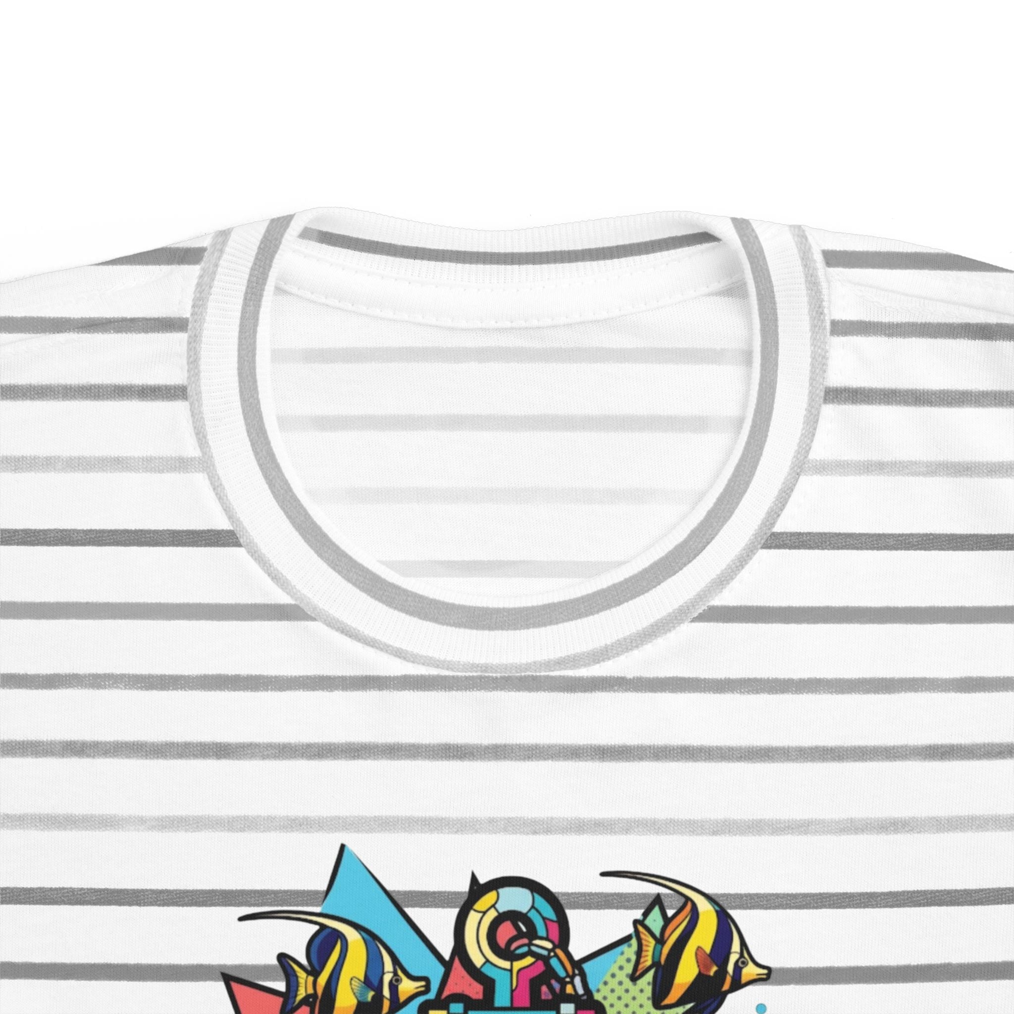 Pop Art Anchor & Fish Themed Toddler Tee | Nautical Adventure Tee, Custom name option, Youth tee, Toddler gift, Youth Sailor gift