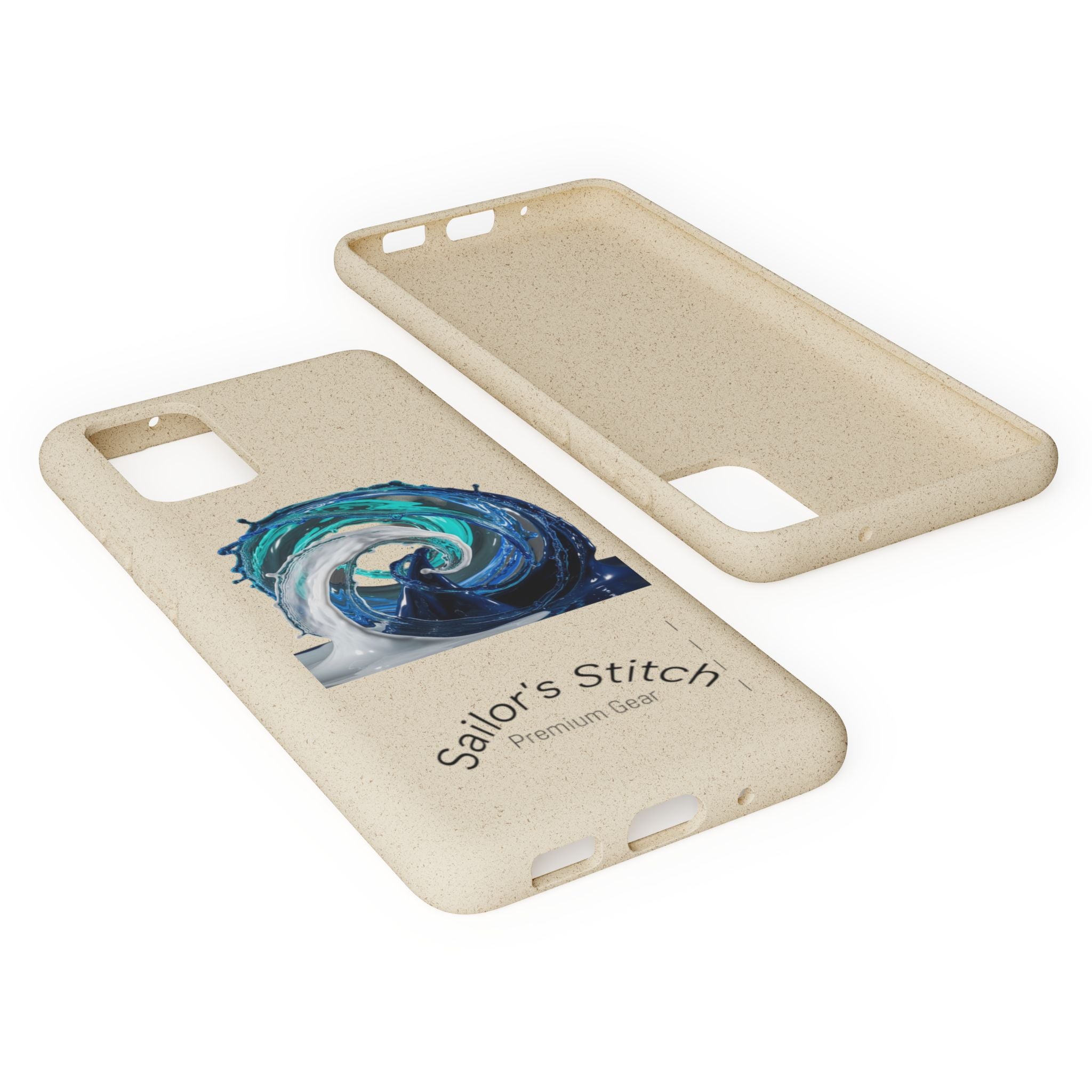 Eco-Friendly Sailboat iPhone or Samsung Phone Case | Biodegradable Case, Ocean Gift, Sustainable Accessories, Nature-Inspired Phone Cover