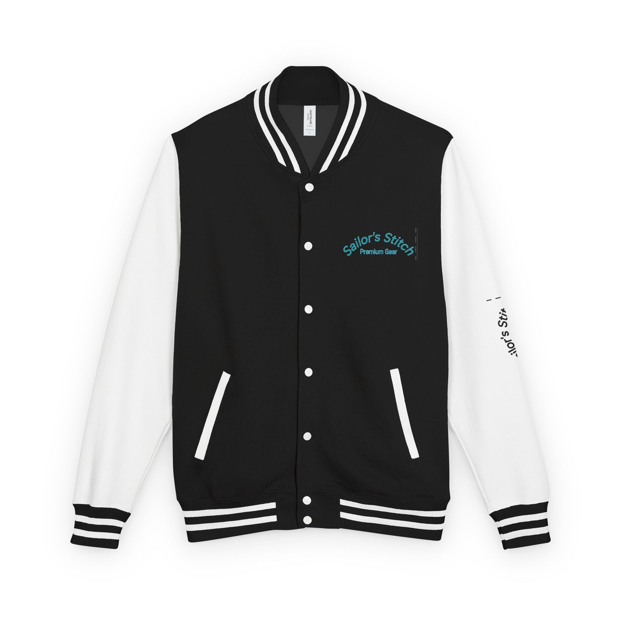Sailors Stitch World Unisex Heavyweight Letterman Jacket Retro Vibes, Ideal for College, Sports Events, Casual Outings, and Gift outerwear