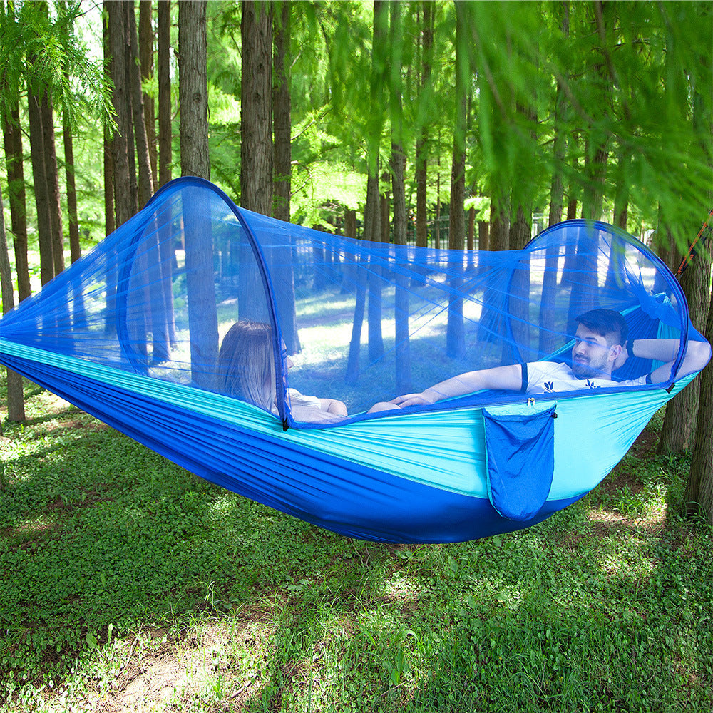 Fully Automatic Quick Opening Boat Hammock With Mosquito Net Boat Accessories