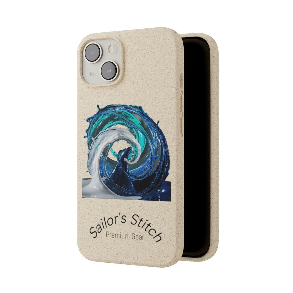 Eco-Friendly Sailboat iPhone or Samsung Phone Case | Biodegradable Case, Ocean Gift, Sustainable Accessories, Nature-Inspired Phone Cover
