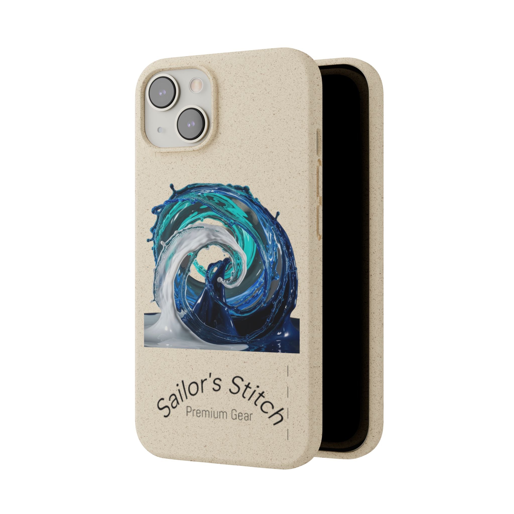 Eco-Friendly Sailboat iPhone or Samsung Phone Case | Biodegradable Case, Ocean Gift, Sustainable Accessories, Nature-Inspired Phone Cover