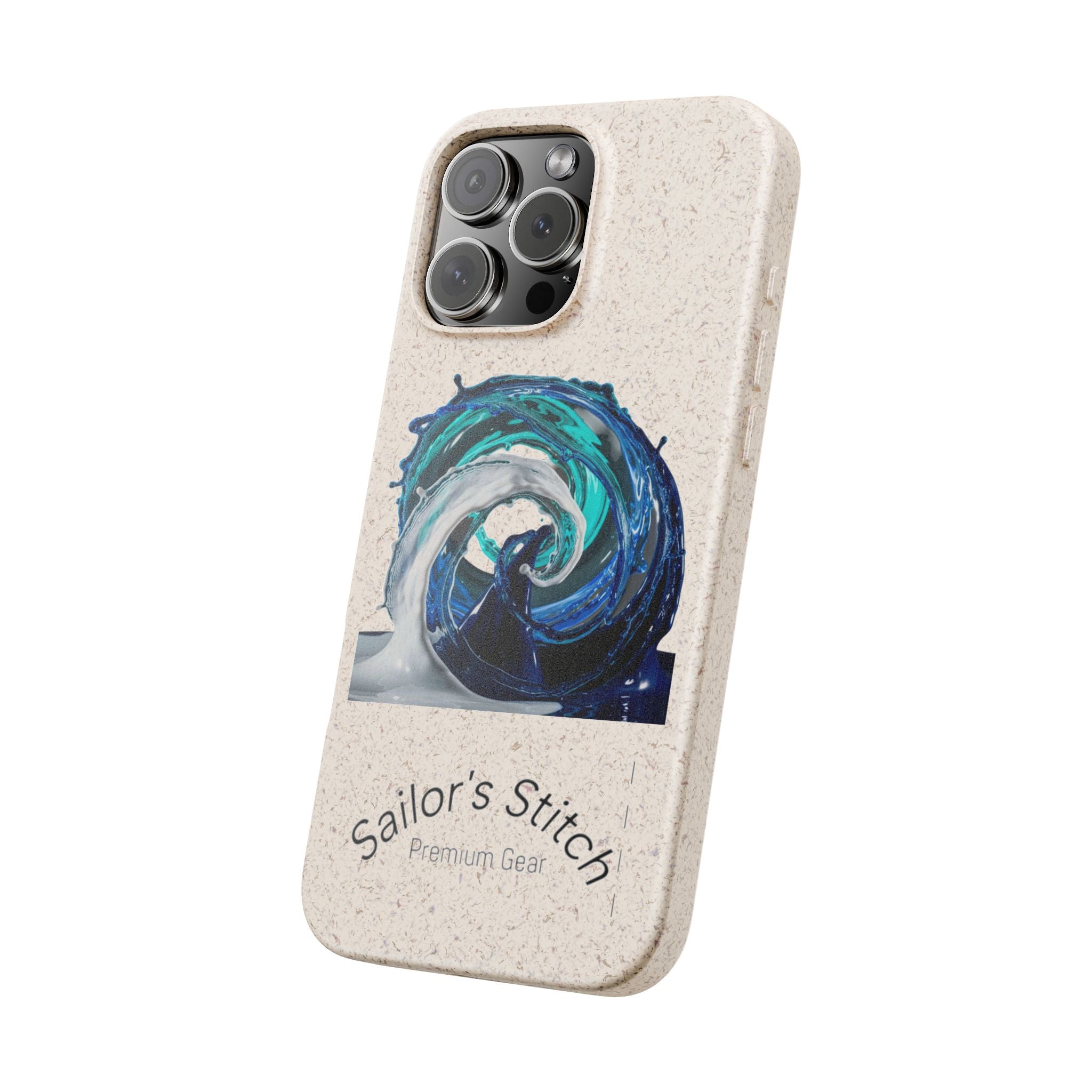 Eco-Friendly Sailboat iPhone or Samsung Phone Case | Biodegradable Case, Ocean Gift, Sustainable Accessories, Nature-Inspired Phone Cover