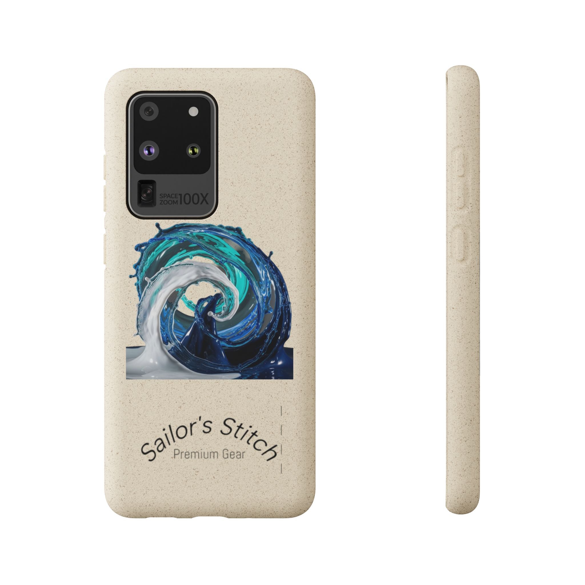 Eco-Friendly Sailboat iPhone or Samsung Phone Case | Biodegradable Case, Ocean Gift, Sustainable Accessories, Nature-Inspired Phone Cover