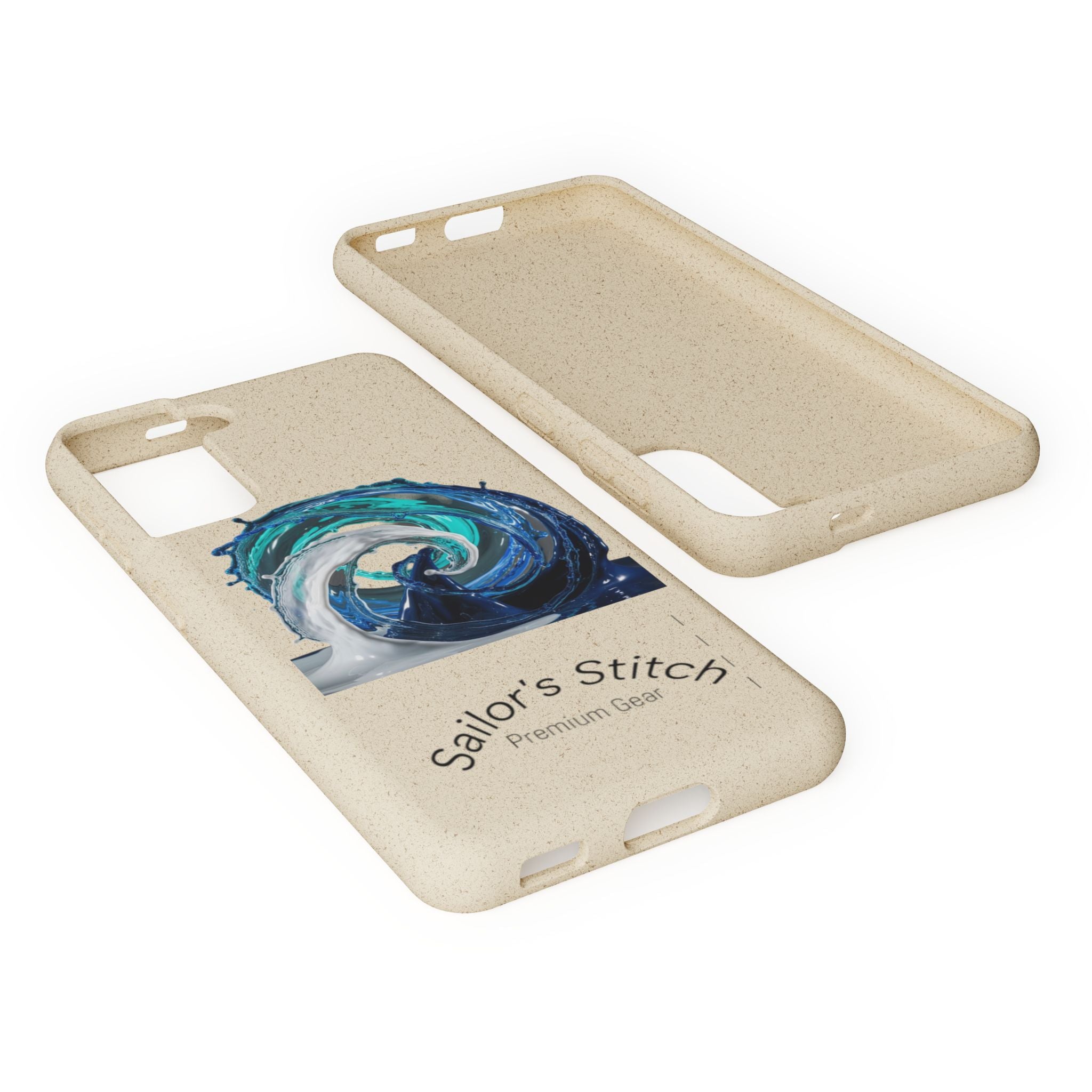 Eco-Friendly Sailboat iPhone or Samsung Phone Case | Biodegradable Case, Ocean Gift, Sustainable Accessories, Nature-Inspired Phone Cover