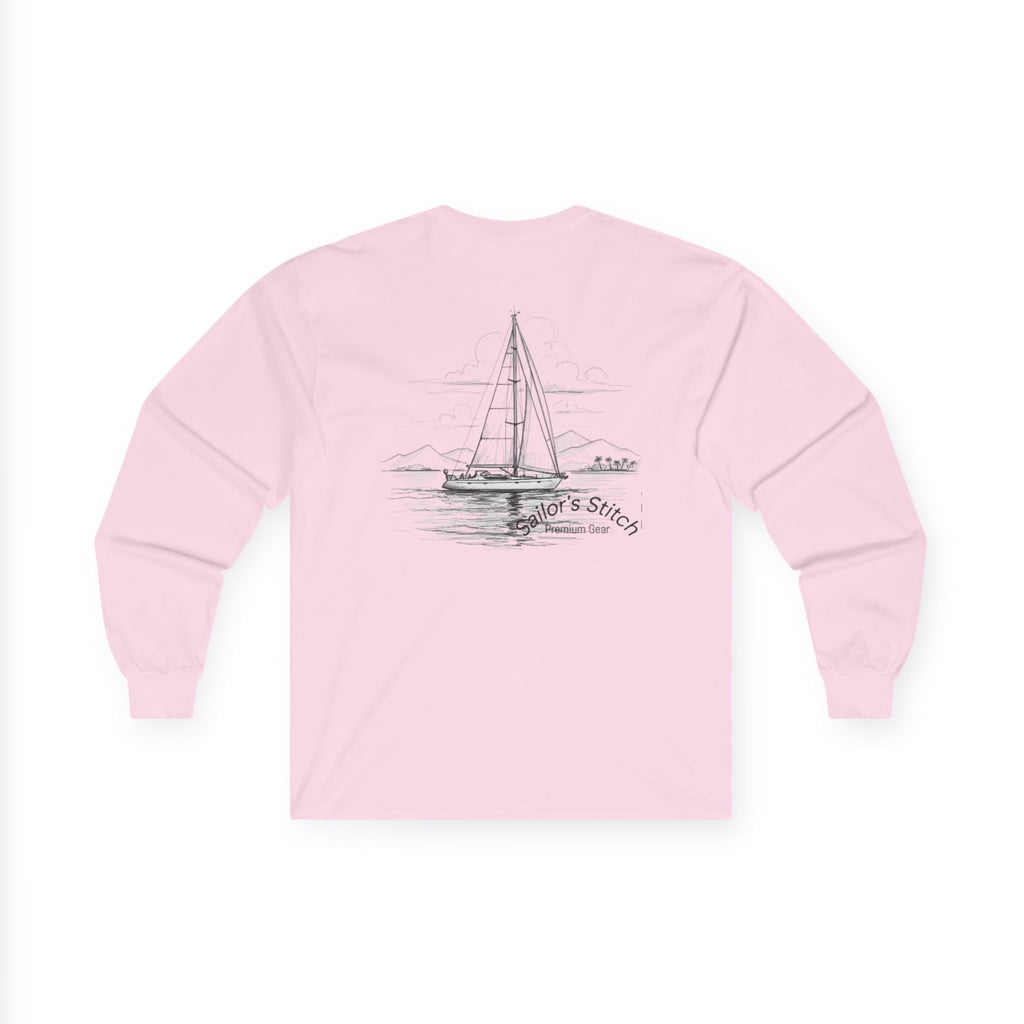 Yacht Sailing Sweatshirt - Personalisable Crew Neck Pullover, Nautical Gift, Ocean Lover Jumper, Customizable Boat Apparel, Sailor Layer, Nautical Gift