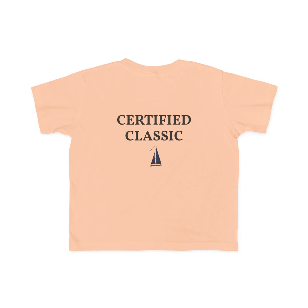 Toddler Tee ‘Certified Classic’ Pop Art Anchor Themed Toddler Tee | Perfect for Nautical Adventures, Beach Days, Summer Outfits, Birthday Gifts, Family Vacations