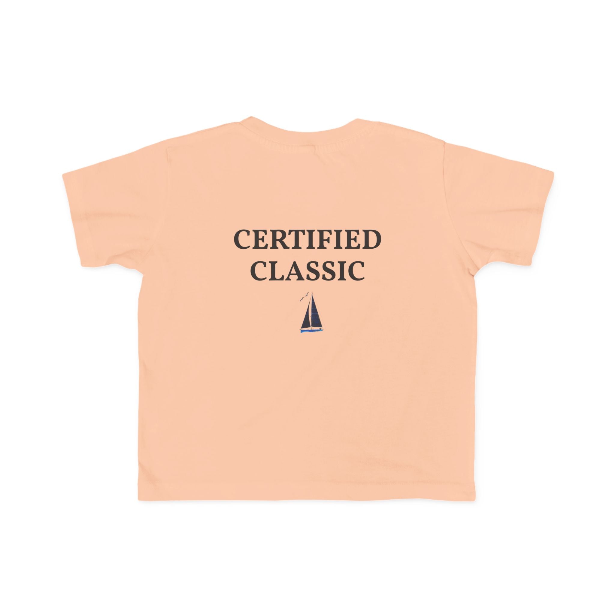 Toddler Tee ‘Certified Classic’ Pop Art Anchor Themed Toddler Tee | Perfect for Nautical Adventures, Beach Days, Summer Outfits, Birthday Gifts, Family Vacations
