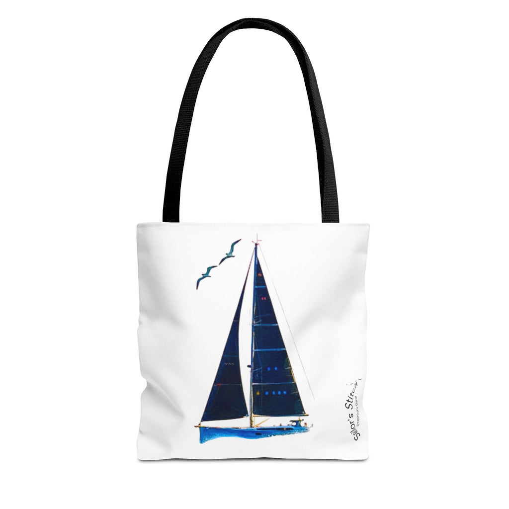 Sailor’s Stitch Yacht Art Anchor Tote Sack Bag, Beach Bag, Summer Accessory, Nautical Gift, Reusable Shopping Tote, Art Print Handbag, Nautical accessories, Sailor’s sack bag,