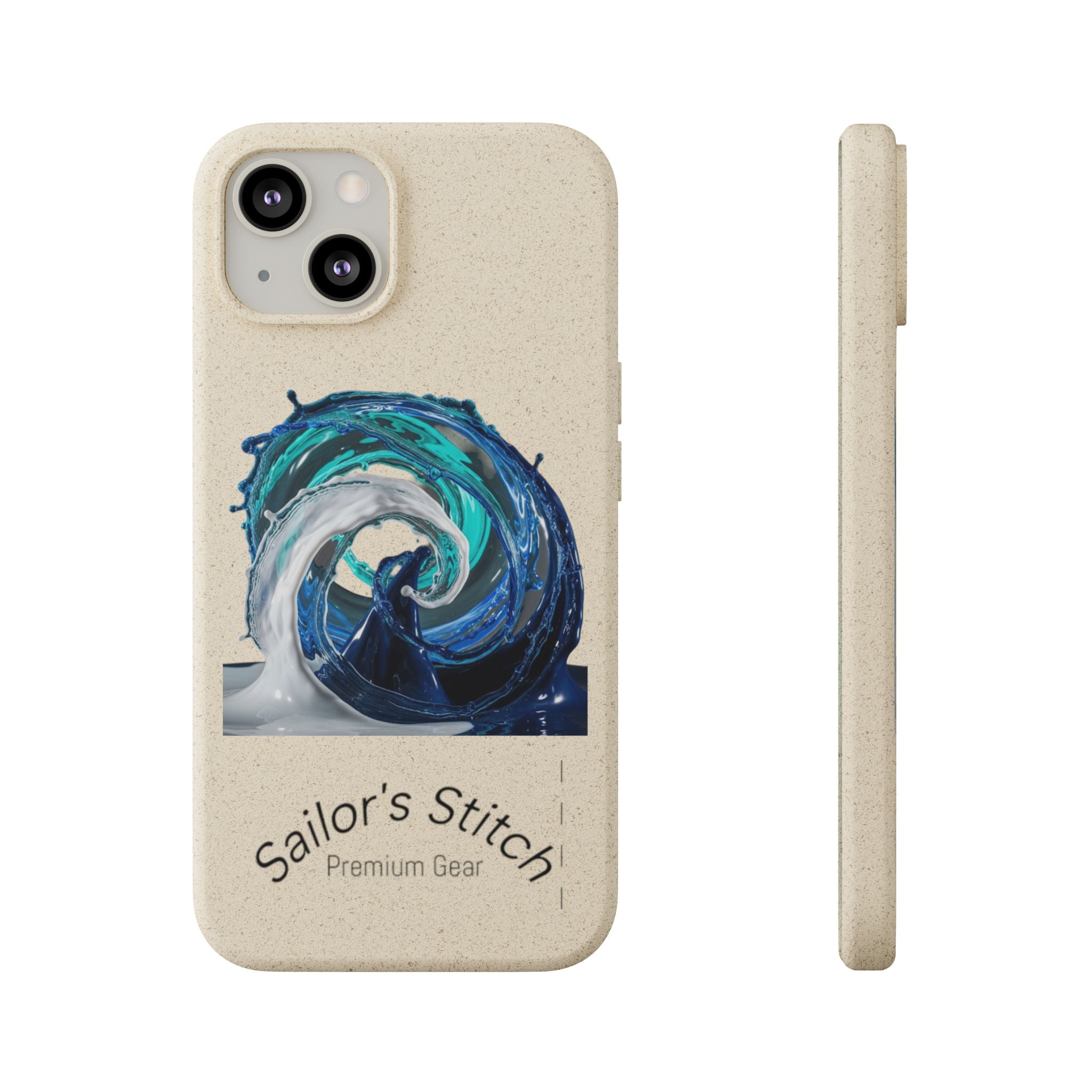 Eco-Friendly Sailboat iPhone or Samsung Phone Case | Biodegradable Case, Ocean Gift, Sustainable Accessories, Nature-Inspired Phone Cover