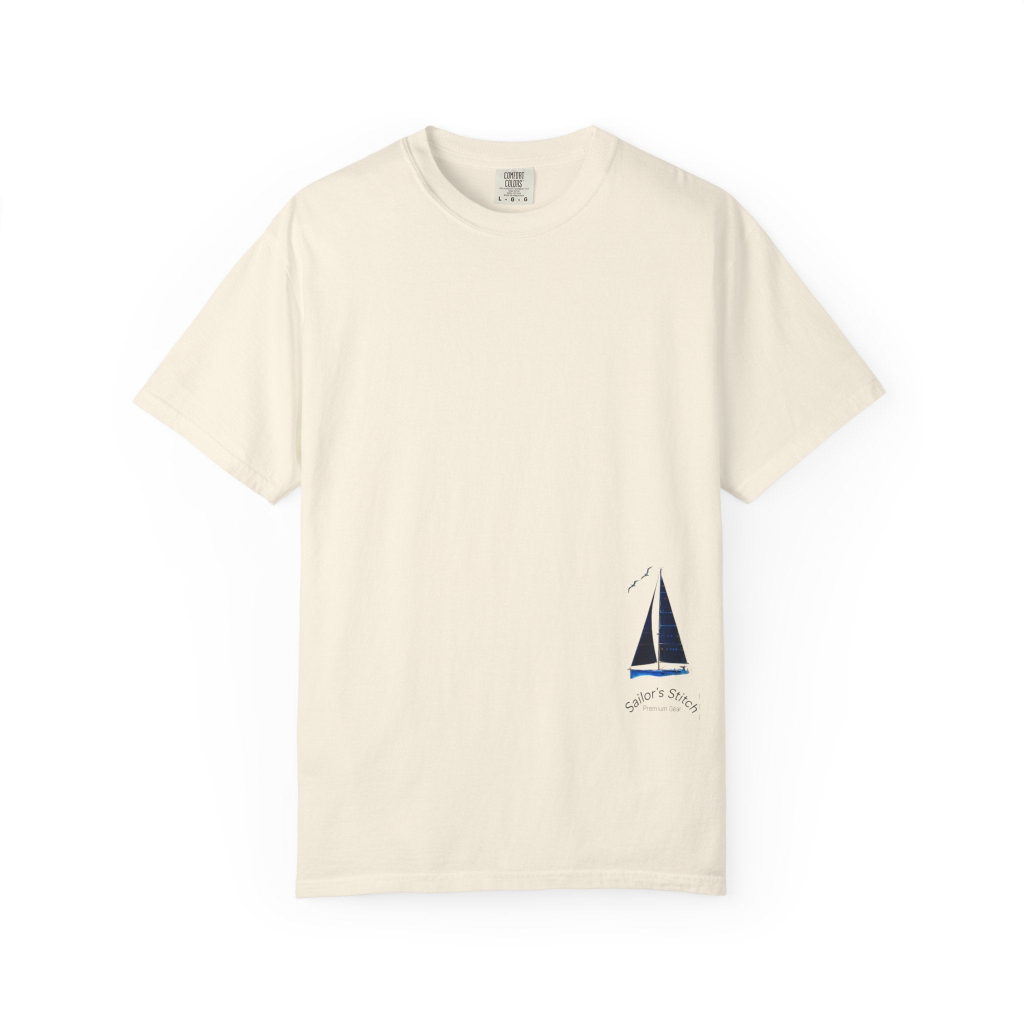 Sailor’s Stitch T-Shirt with Yacht Design, Casual Tee for Everyday Wear, Gift for Nature Lovers, Summer Vibes, Beachwear