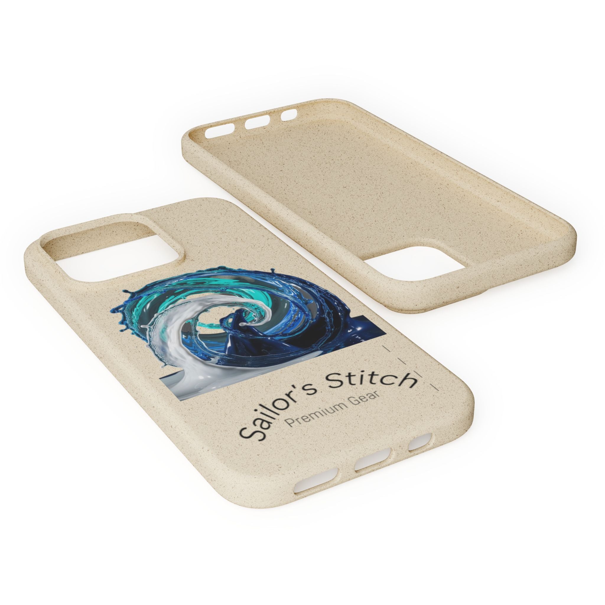 Eco-Friendly Sailboat iPhone or Samsung Phone Case | Biodegradable Case, Ocean Gift, Sustainable Accessories, Nature-Inspired Phone Cover