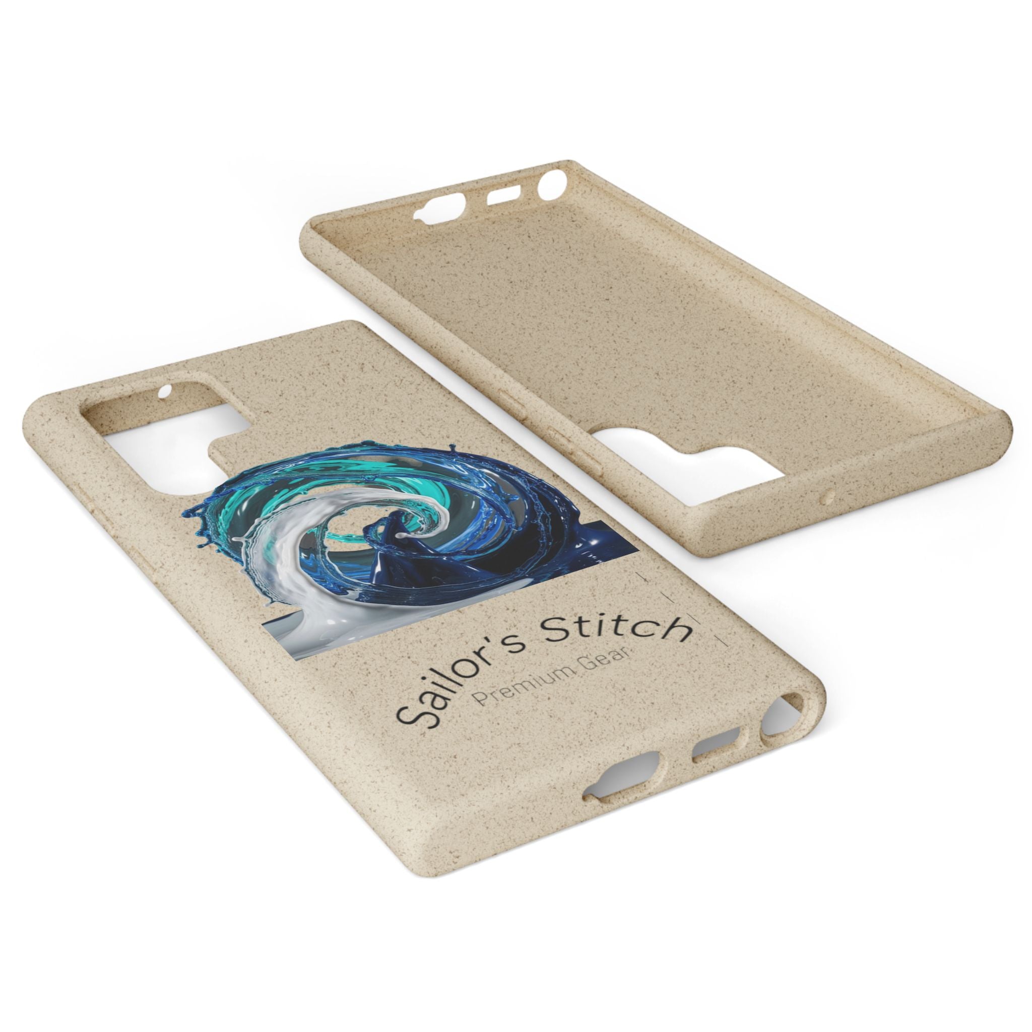 Eco-Friendly Sailboat iPhone or Samsung Phone Case | Biodegradable Case, Ocean Gift, Sustainable Accessories, Nature-Inspired Phone Cover