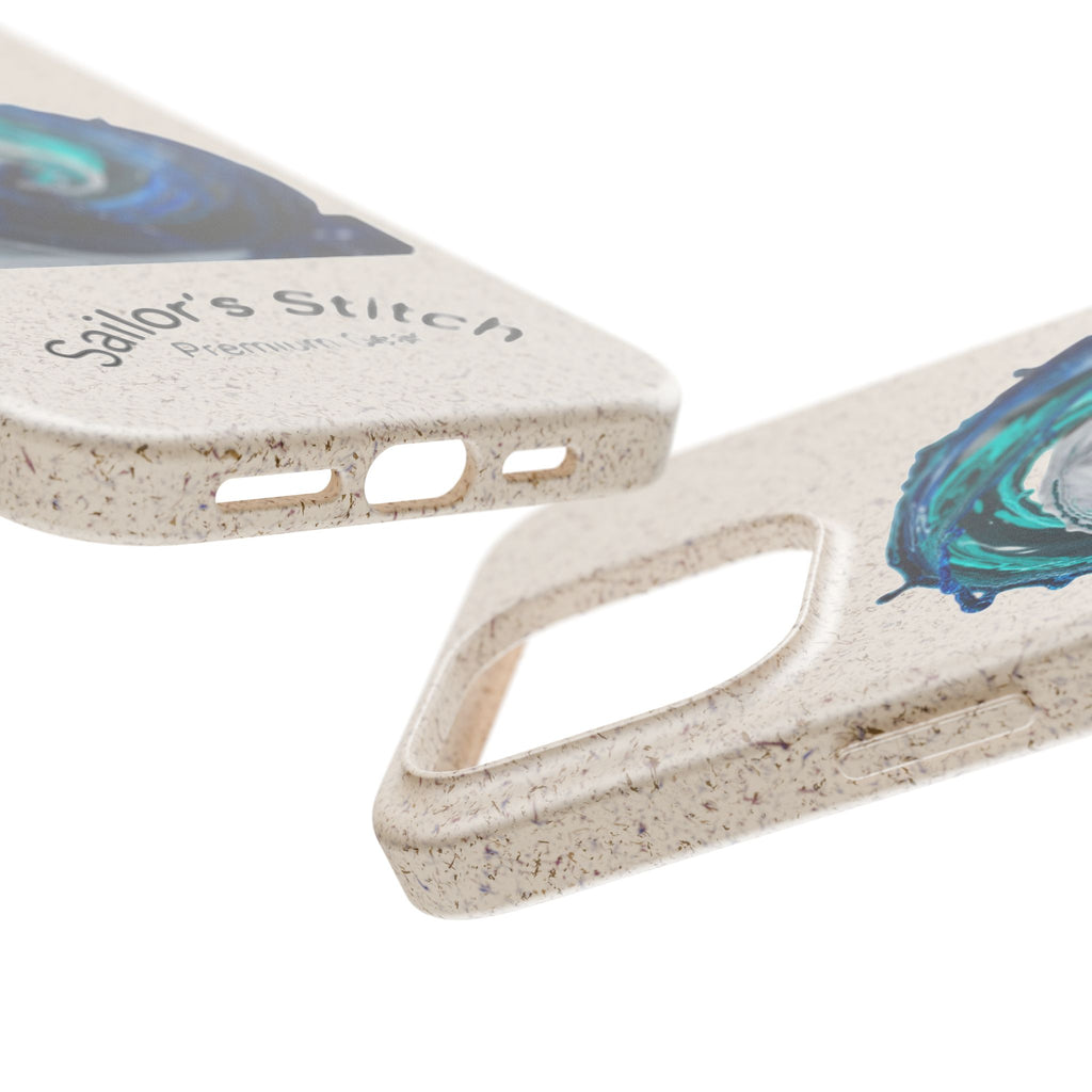 Eco-Friendly Sailboat iPhone or Samsung Phone Case | Biodegradable Case, Ocean Gift, Sustainable Accessories, Nature-Inspired Phone Cover