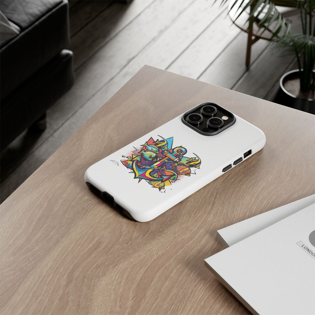 Pop Art Anchor Sailors Stitch Tough Phone Case - customisable crew name