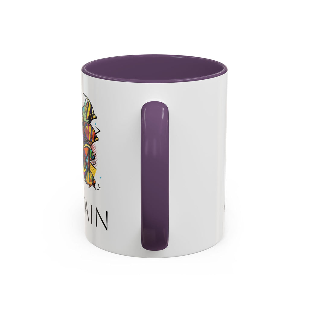 Sailors Pop Art Anchor Captain Mug, Nautical Coffee Cup, Sea Lover Gift, Ship Captain Tea Mug, Coastal Decor Galley Accessories