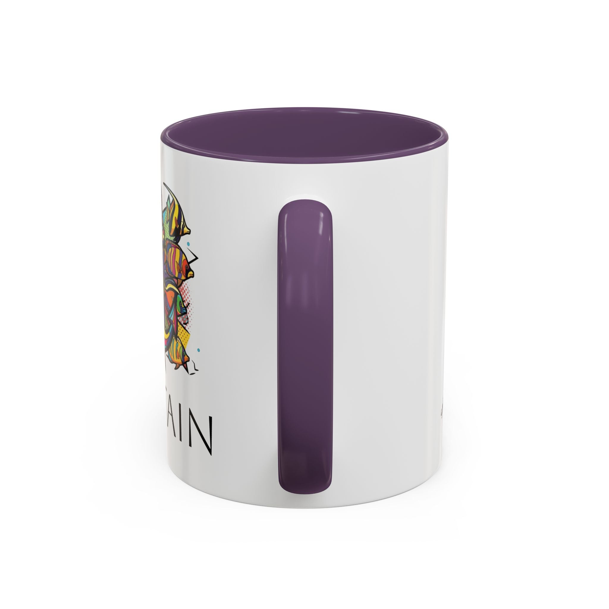 Sailors Pop Art Anchor Captain Mug, Nautical Coffee Cup, Sea Lover Gift, Ship Captain Tea Mug, Coastal Decor Galley Accessories