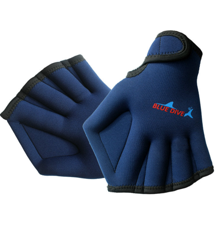 Neoprene Swimming Faster Paddling Webbed Gloves