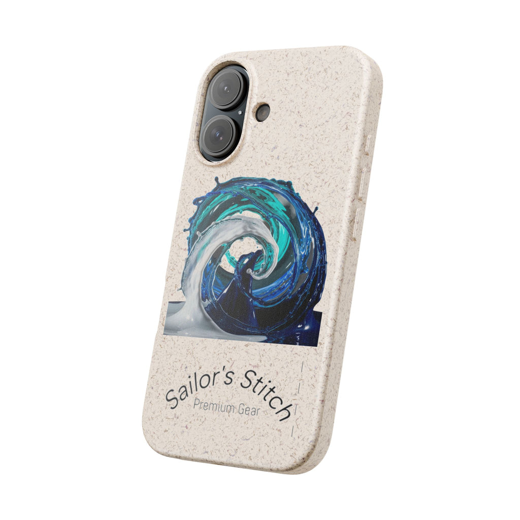 Eco-Friendly Sailboat iPhone or Samsung Phone Case | Biodegradable Case, Ocean Gift, Sustainable Accessories, Nature-Inspired Phone Cover