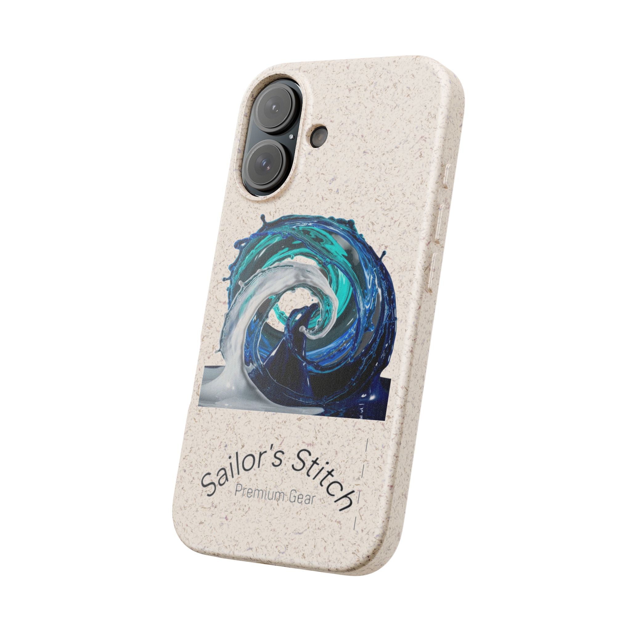 Eco-Friendly Sailboat iPhone or Samsung Phone Case | Biodegradable Case, Ocean Gift, Sustainable Accessories, Nature-Inspired Phone Cover