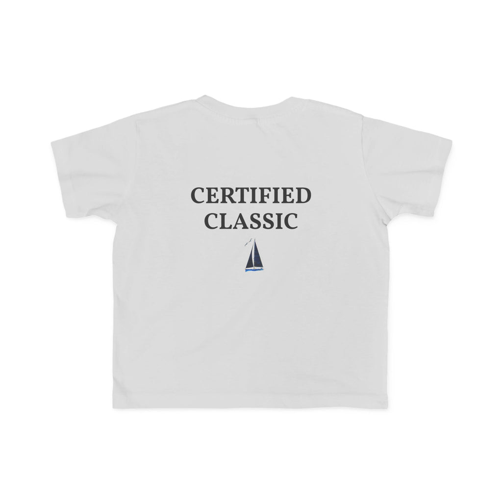 Toddler Tee ‘Certified Classic’ Pop Art Anchor Themed Toddler Tee | Perfect for Nautical Adventures, Beach Days, Summer Outfits, Birthday Gifts, Family Vacations