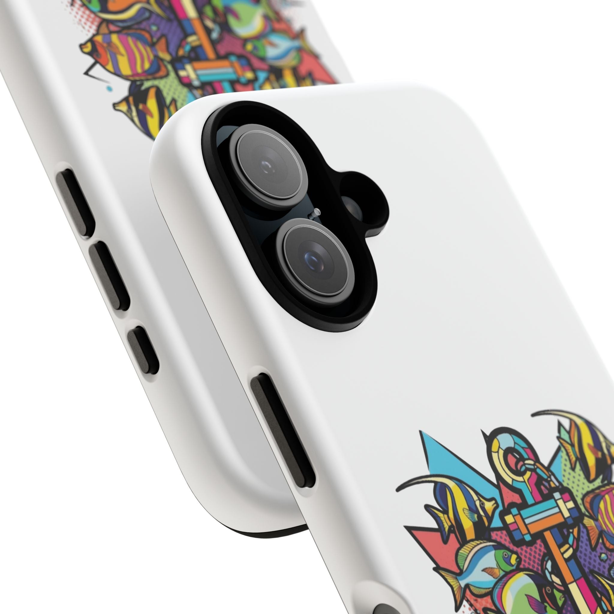 Pop Art Anchor Sailors Stitch Tough Phone Case - customisable crew name