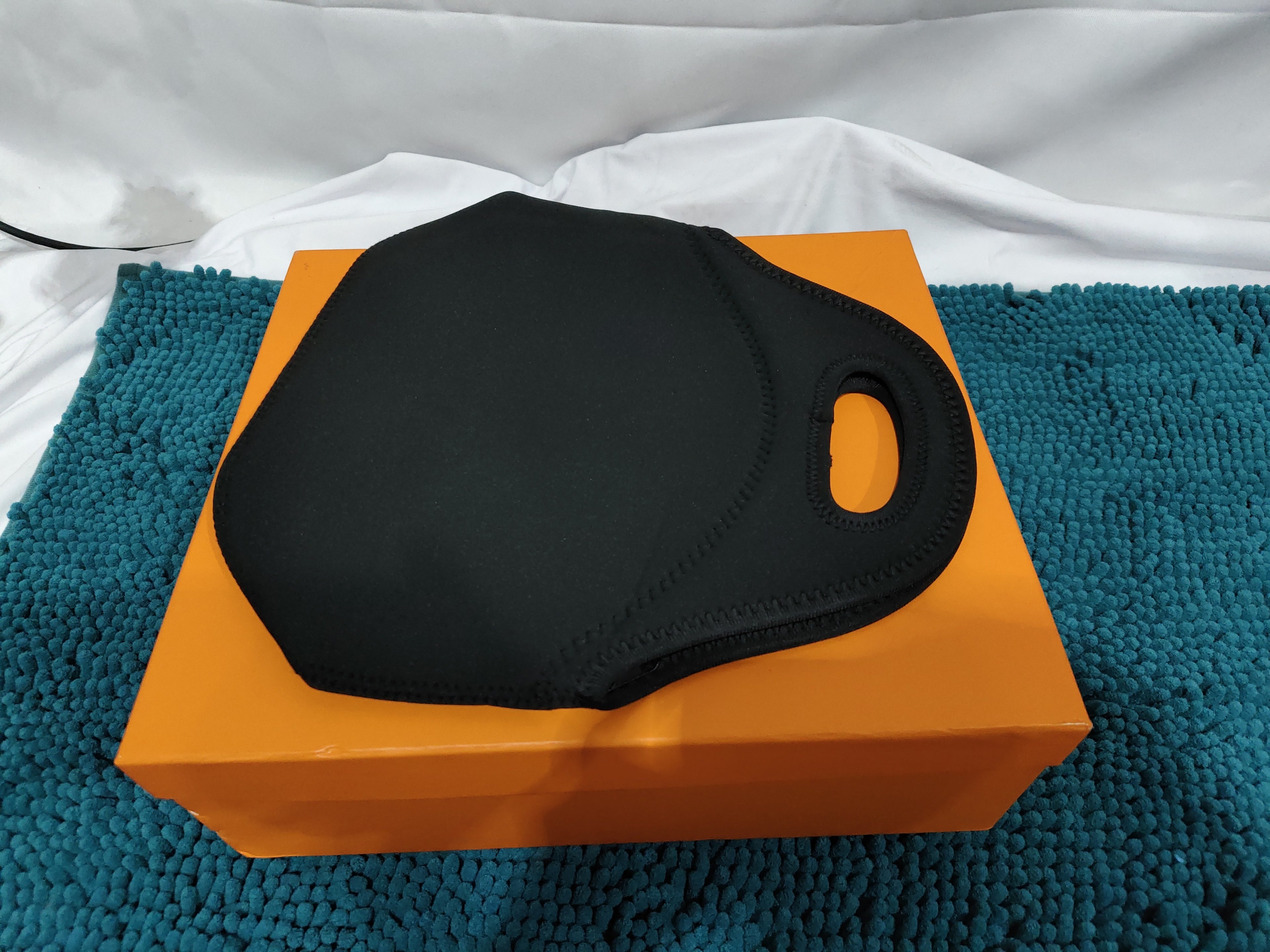 Neoprene Boat Bag, White Waterproof Lunch Bag