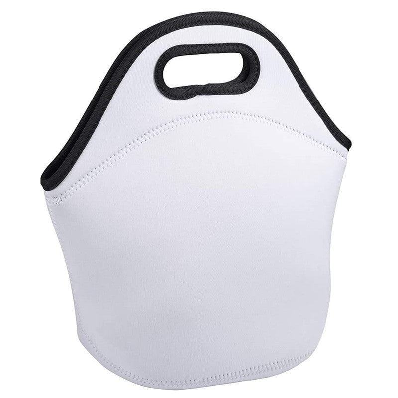 Neoprene Boat Bag, White Waterproof Lunch Bag
