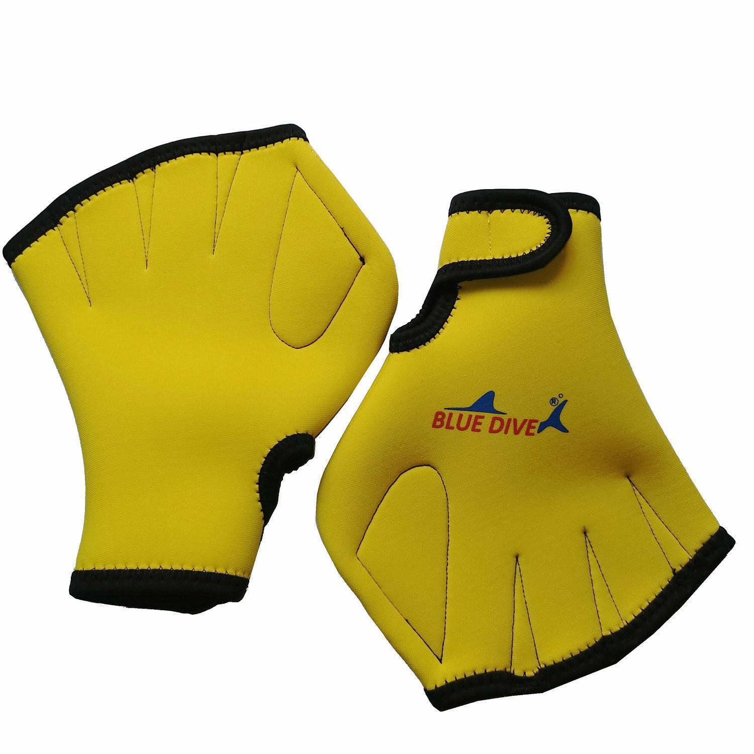 Neoprene Swimming Faster Paddling Webbed Gloves