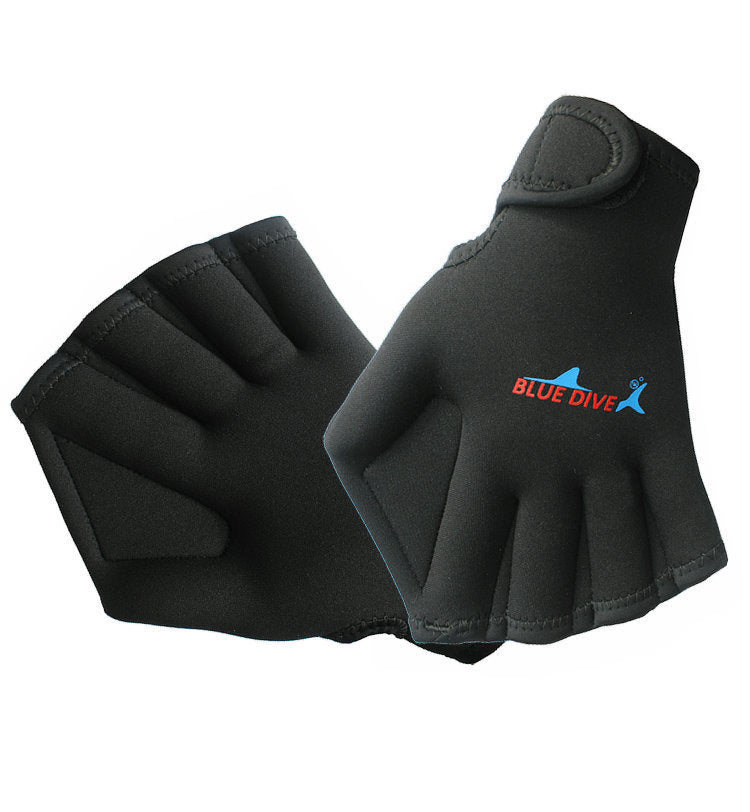 Neoprene Swimming Faster Paddling Webbed Gloves