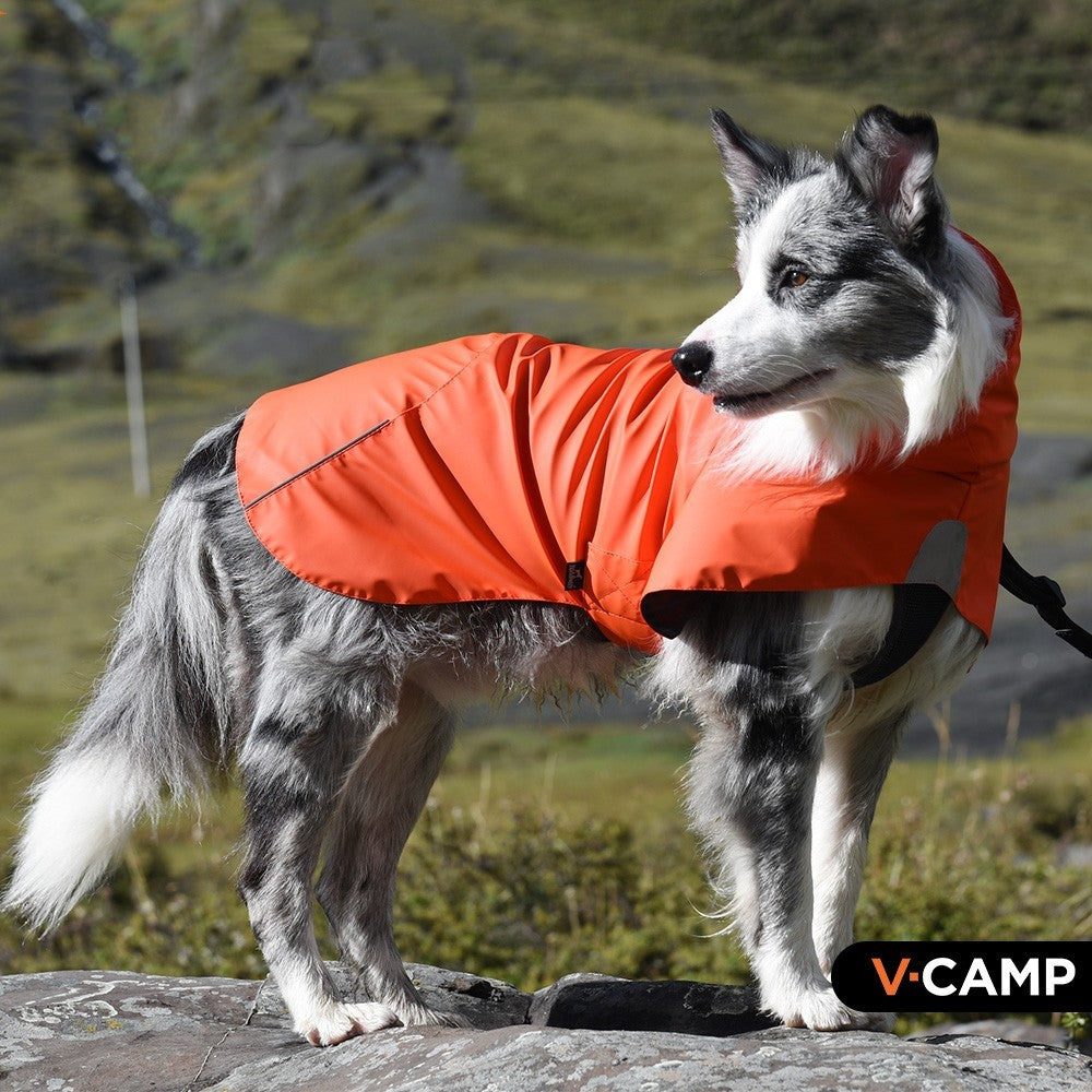 Dog Waterproof / Salty Pet Jacket / Windproof Raincoat Outerwear